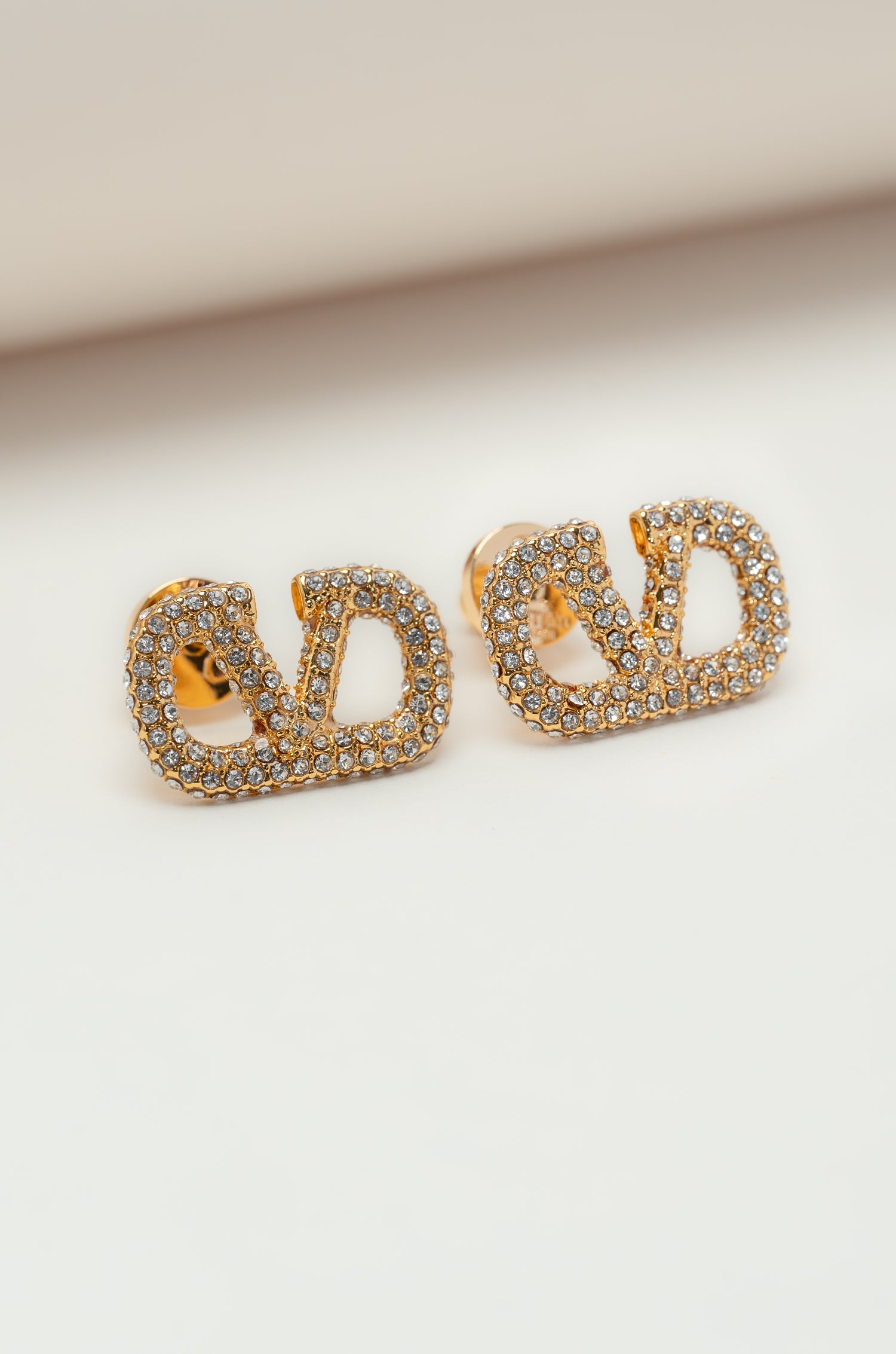 Crystal Threads Valentine Studs