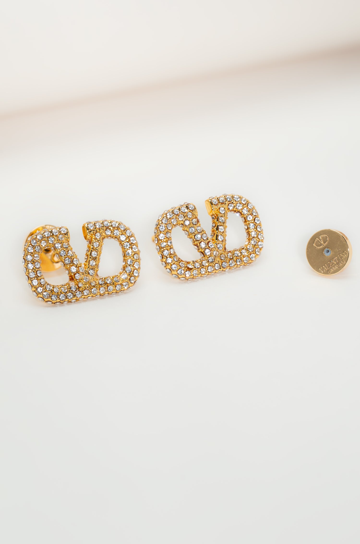 Crystal Threads Valentine Studs