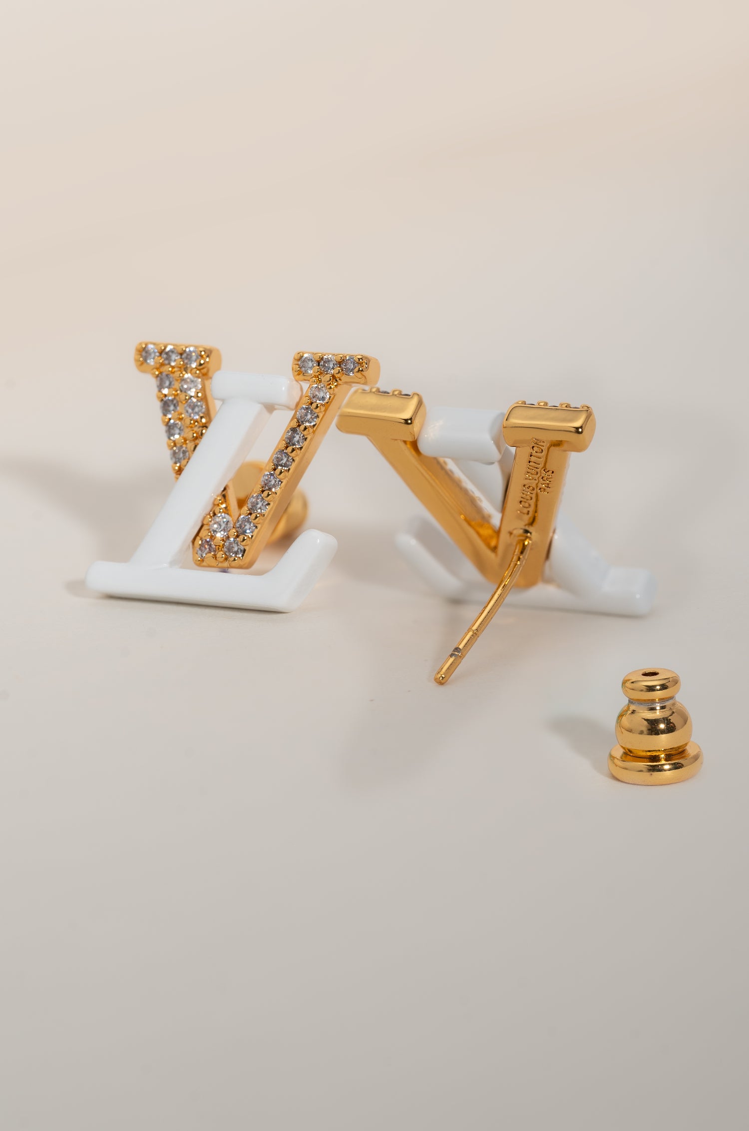 Dazzling White Mark Studs