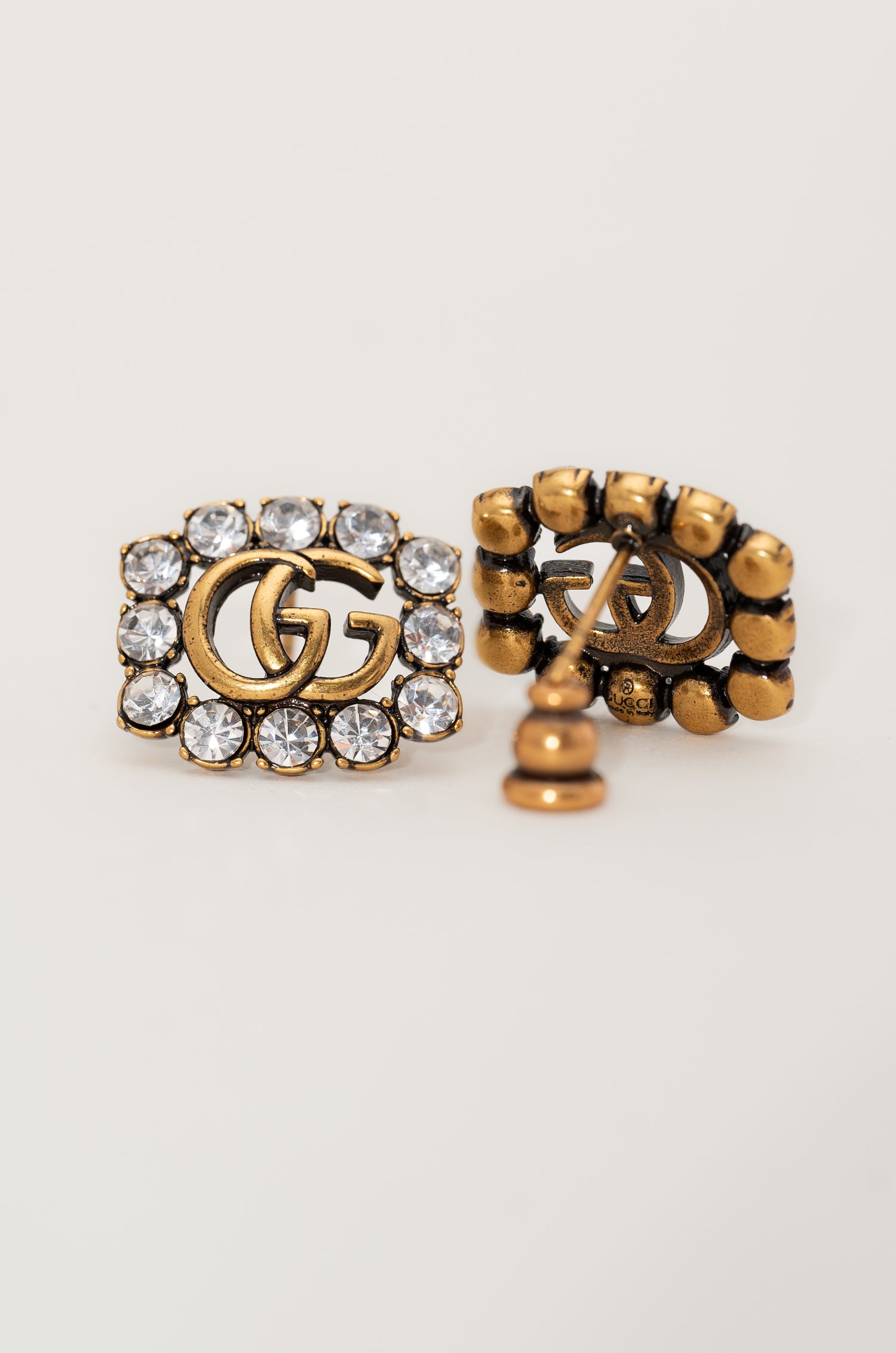 Symbolic Crystal Guchi Studs