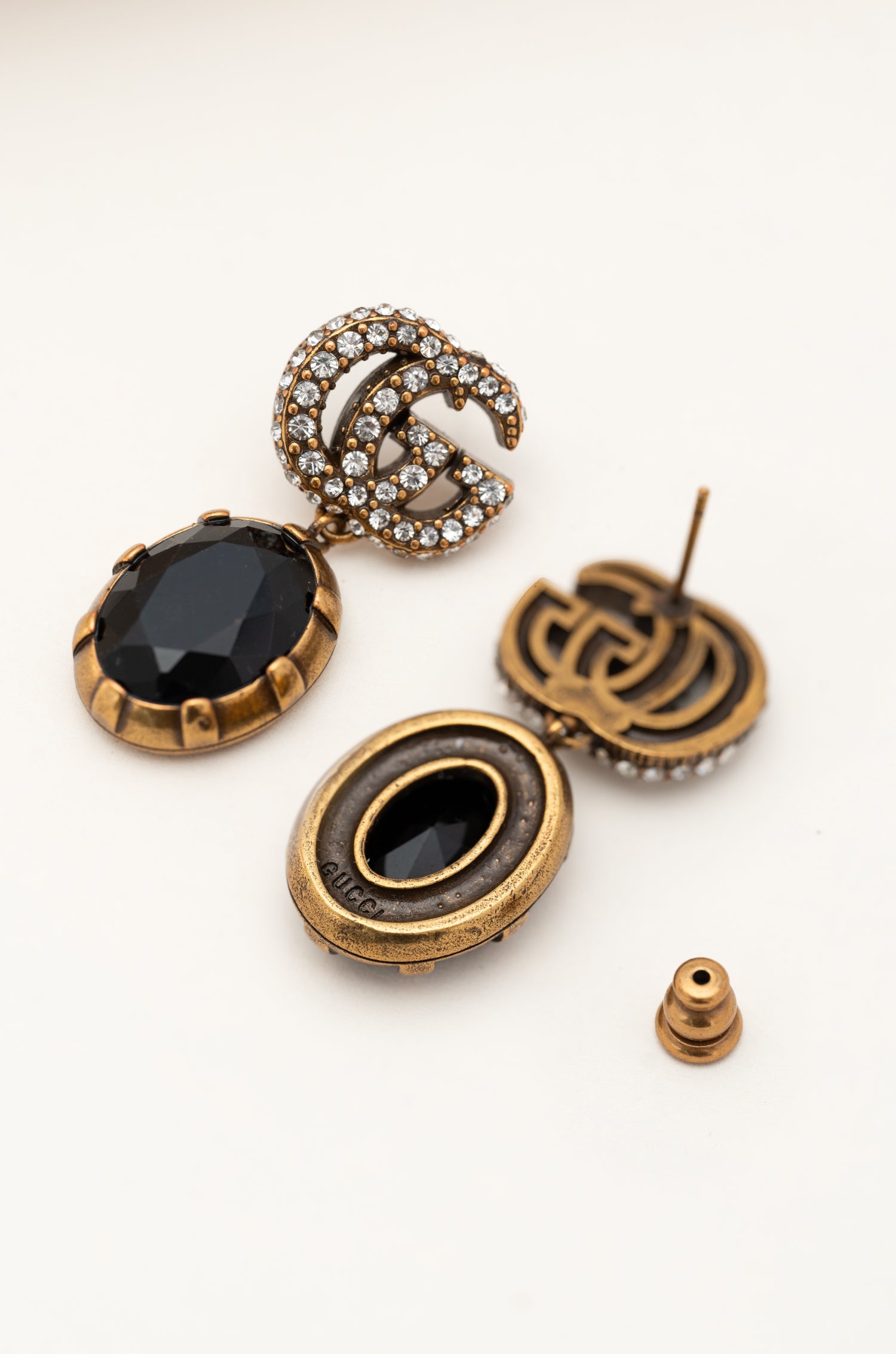 Earthstone Charm Guchi Earrings