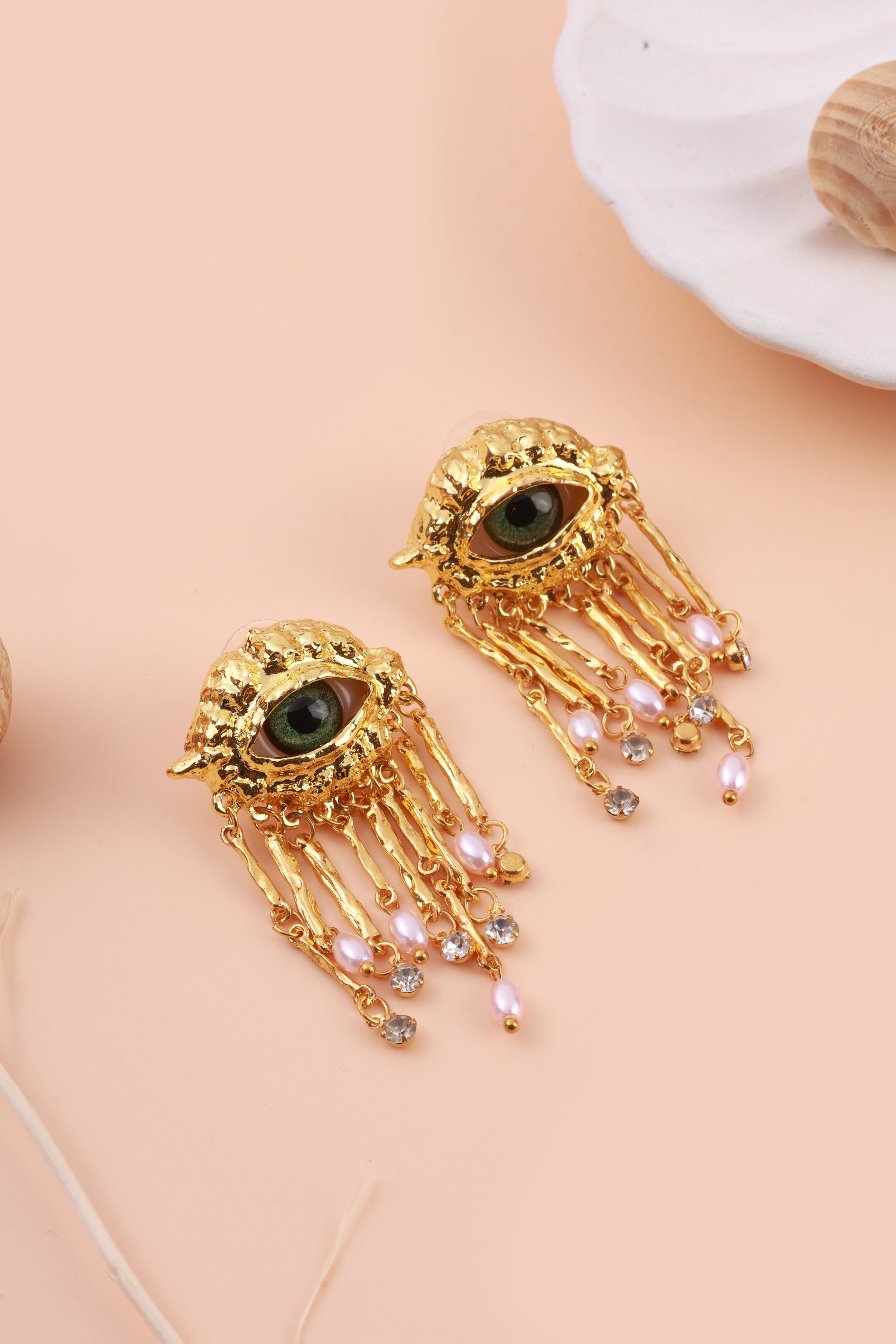 Glossy Groove Earrings