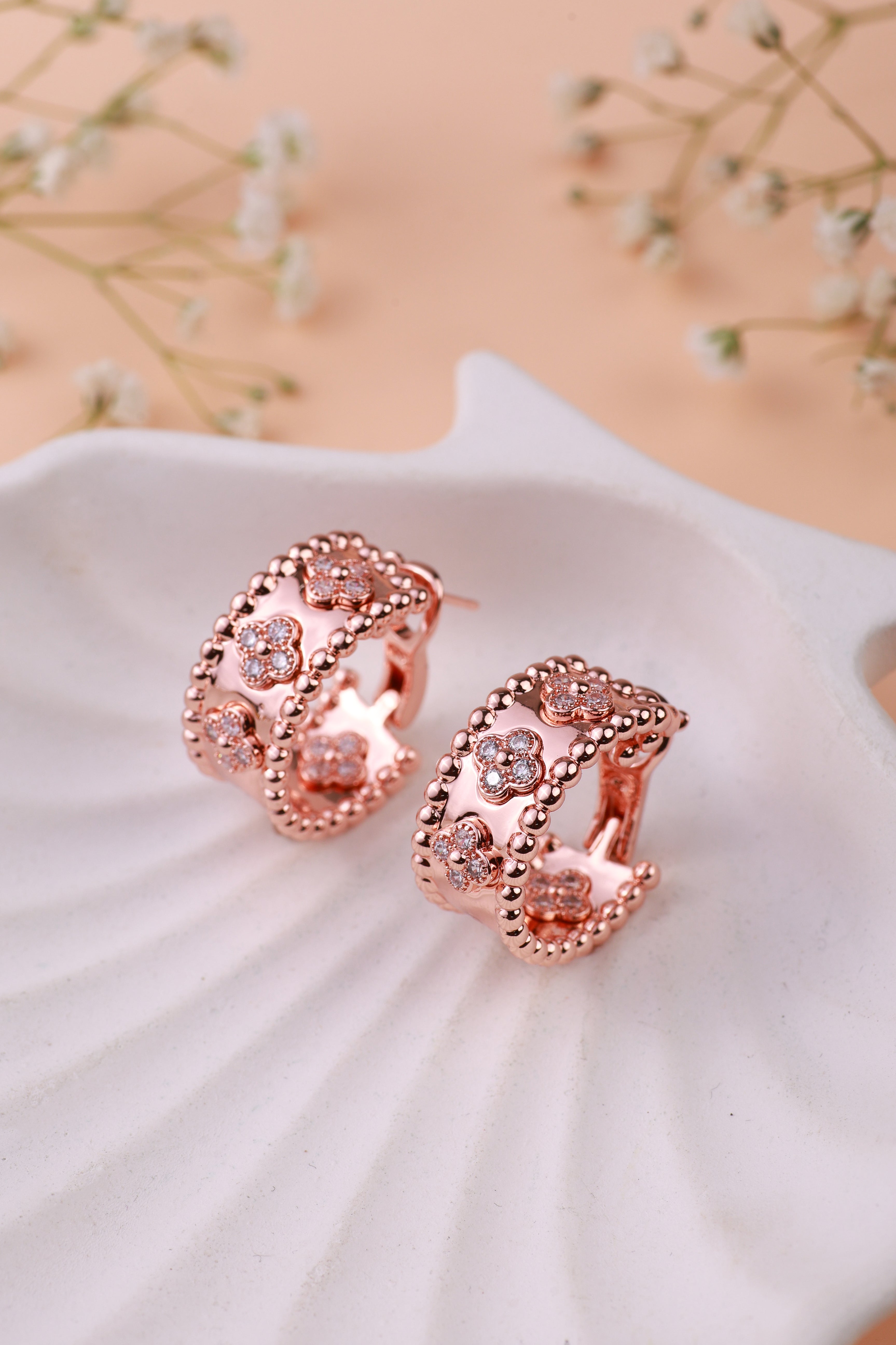 Rose Radiance Van Chief Studs