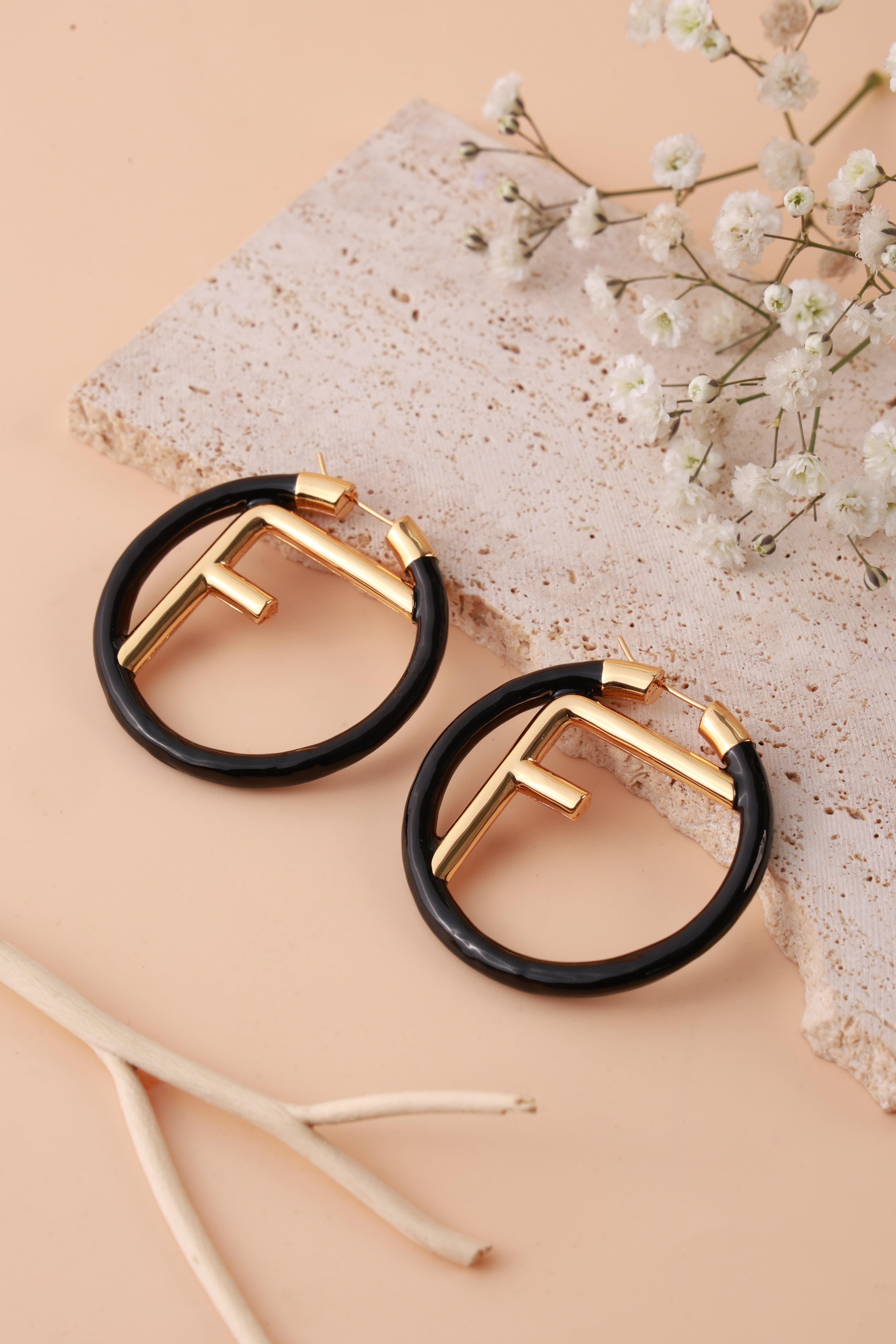 Atelier Black Earrings