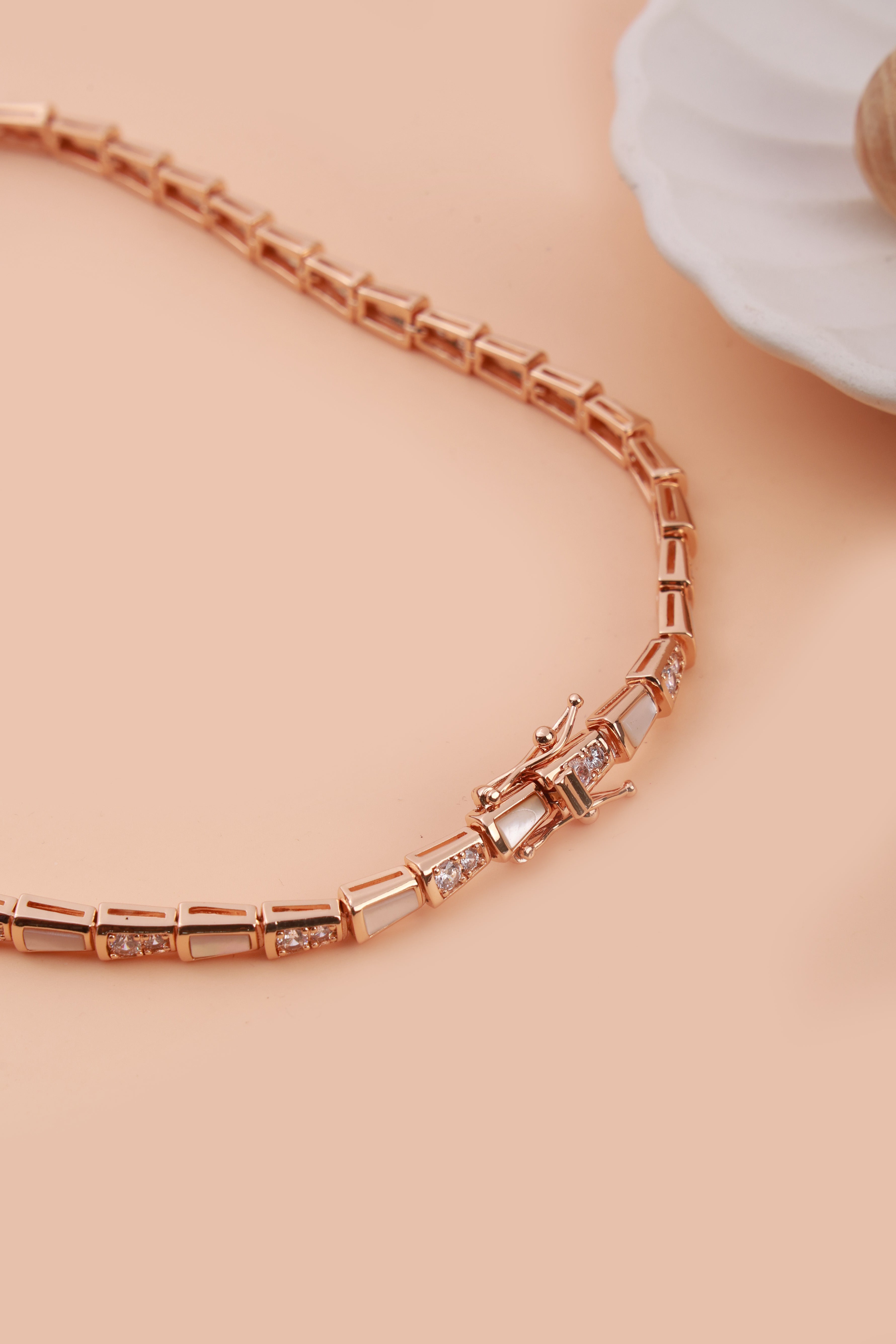 Rose Gold Gleam Bulgaree Neckchain
