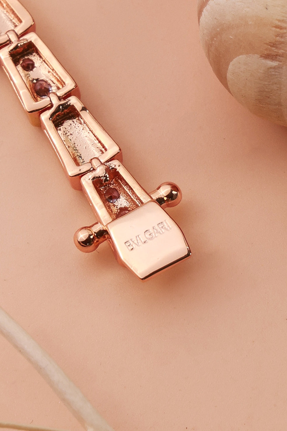 Rose Gold Gleam Bulgaree Neckchain