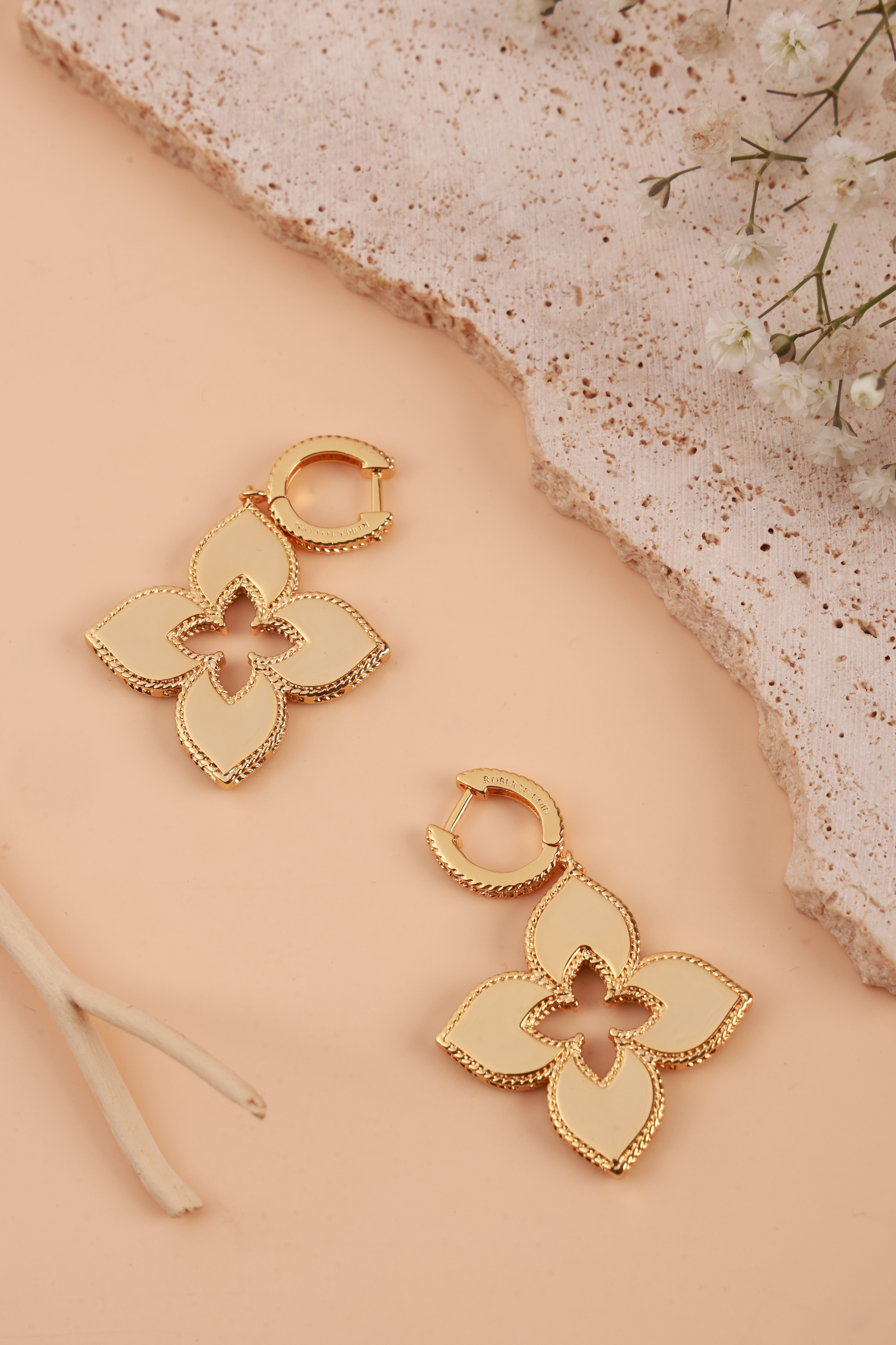 Golden Teal Earrings