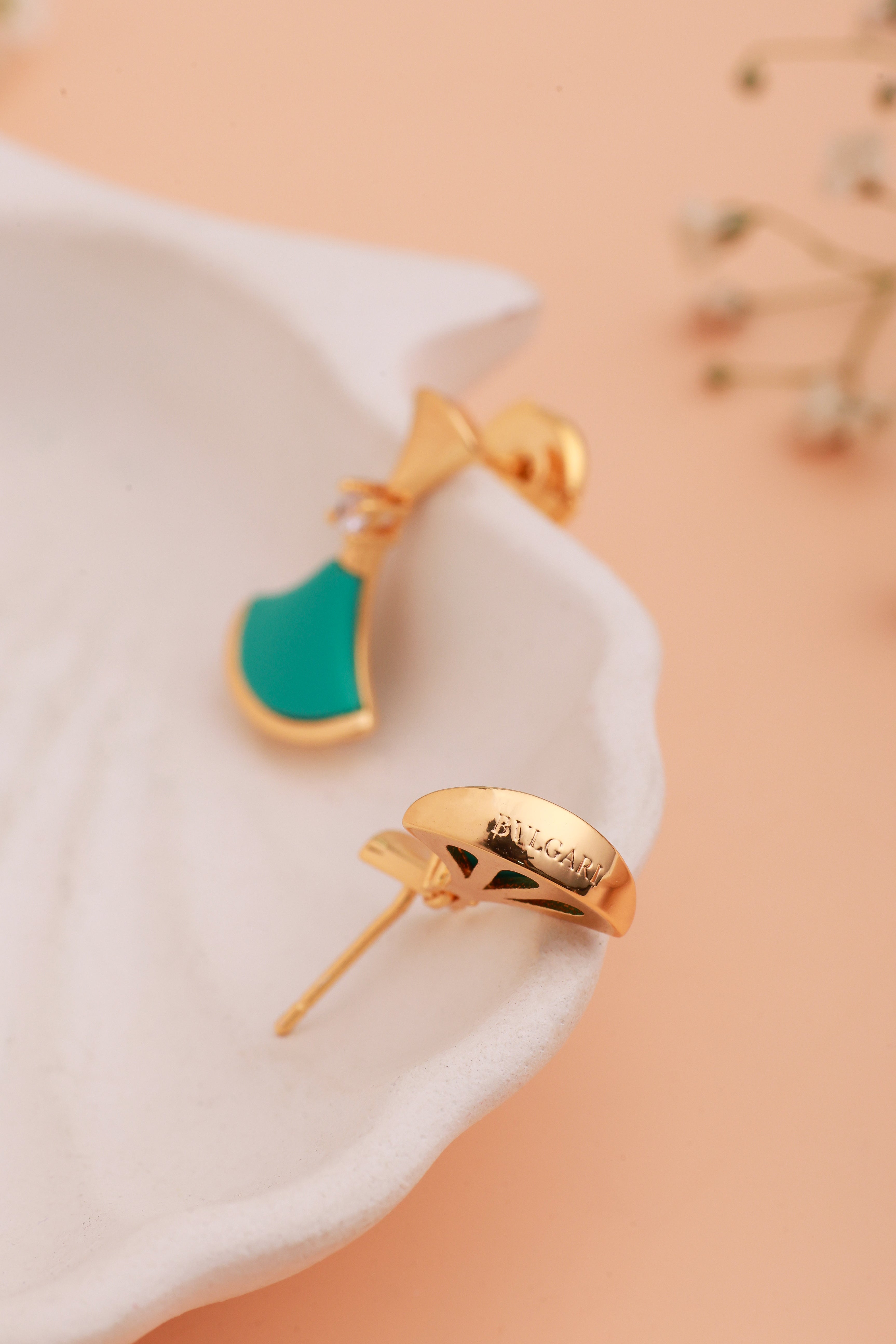 Alaria Teal Bulgaree Earrings