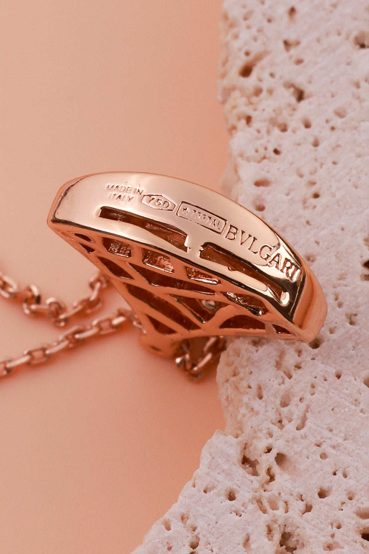 Rose Gold Gleam Bulgaree Neckchain