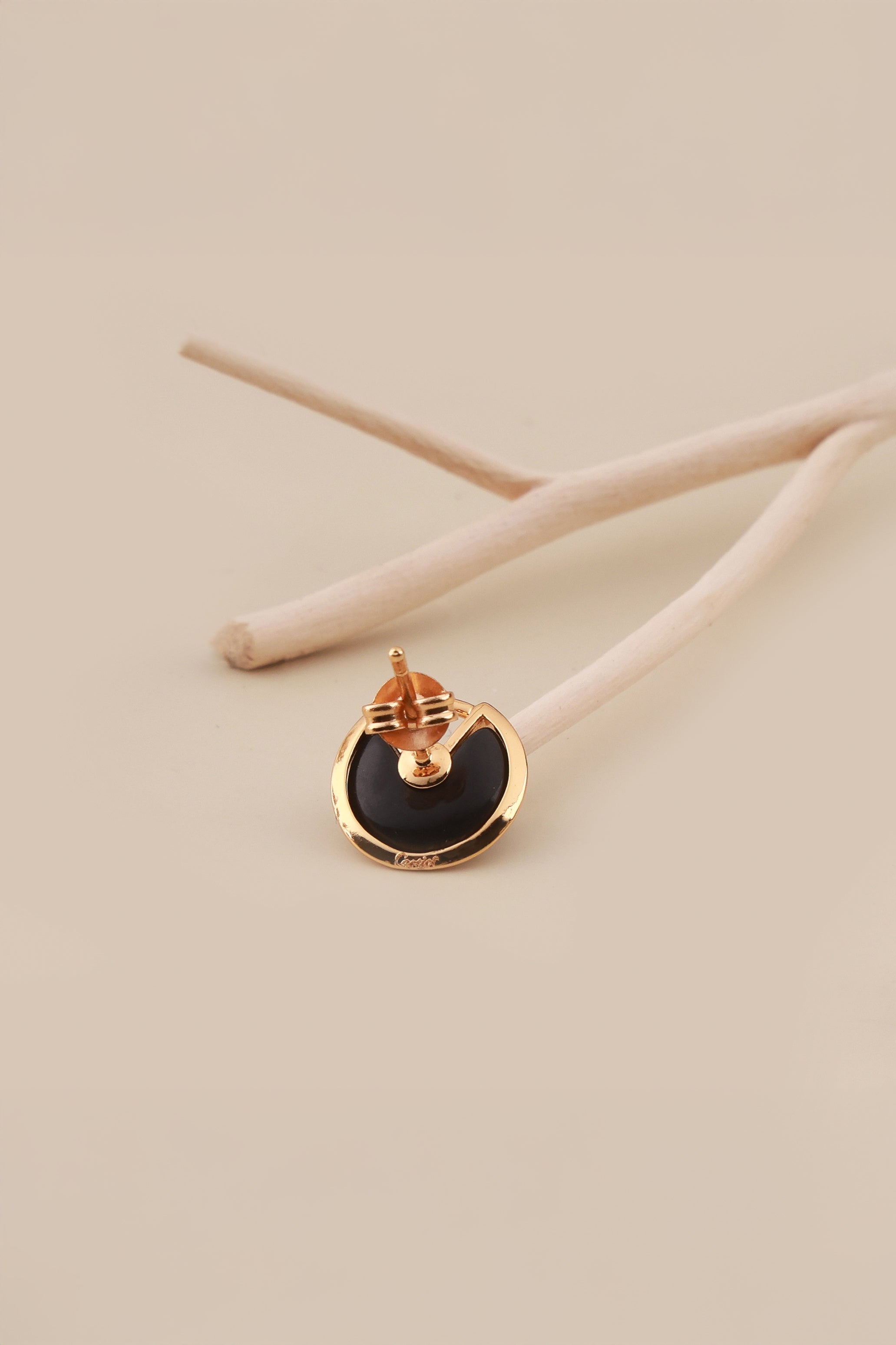 Black Quarter Celone Studs