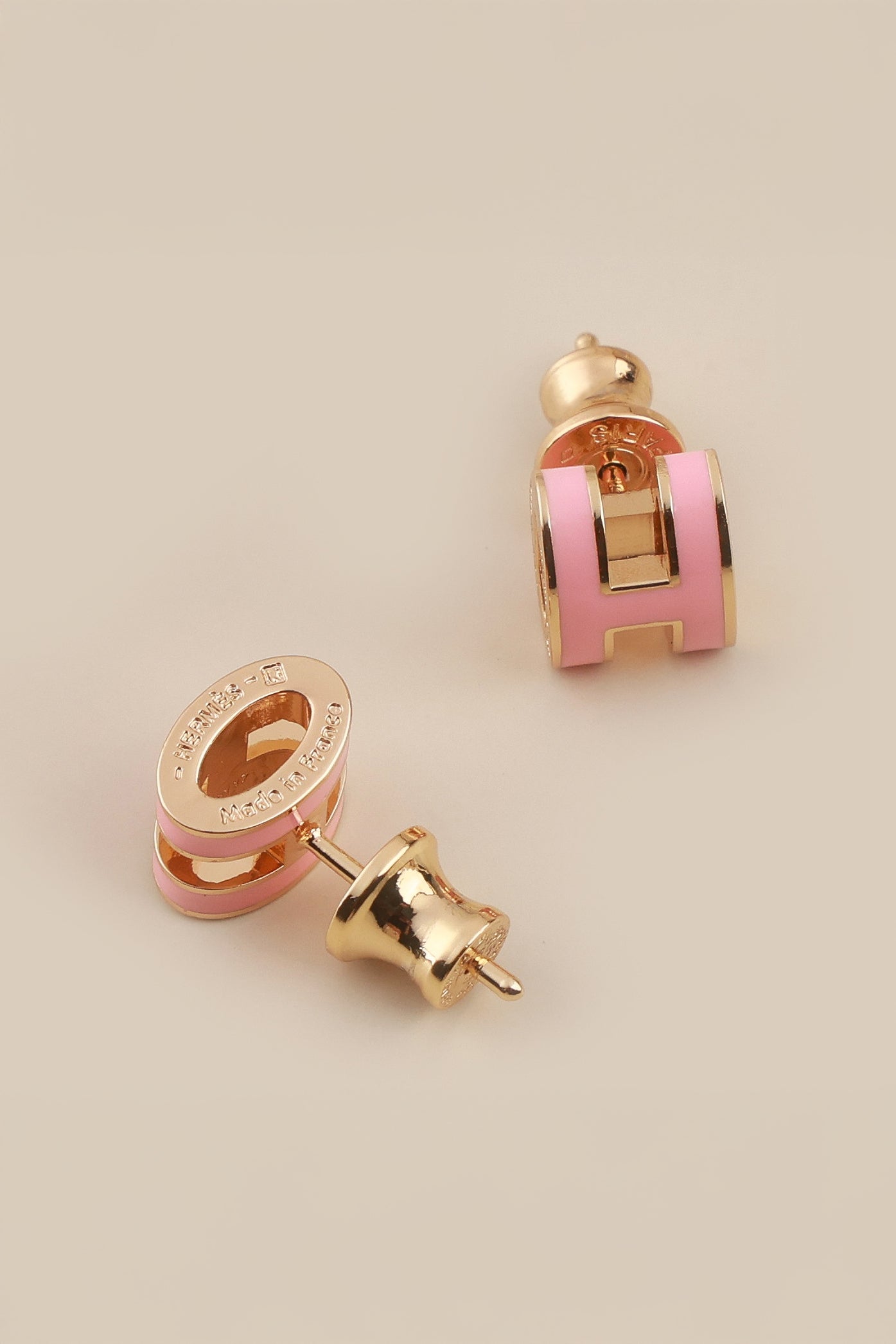 Pink Barrel Luxe Hermie Studs
