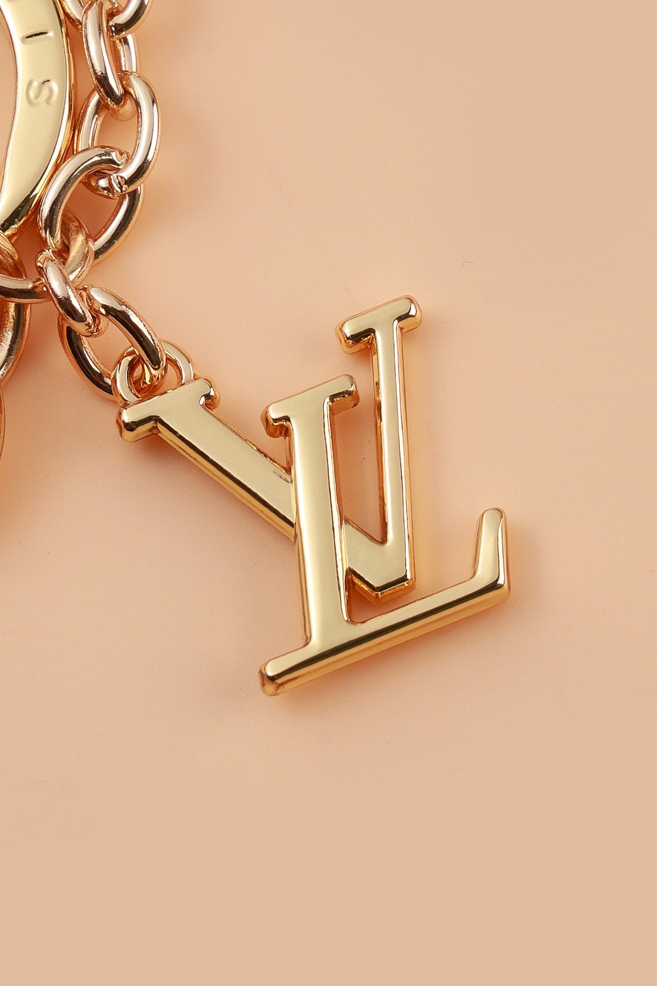 Golden Whisper Bag Charm