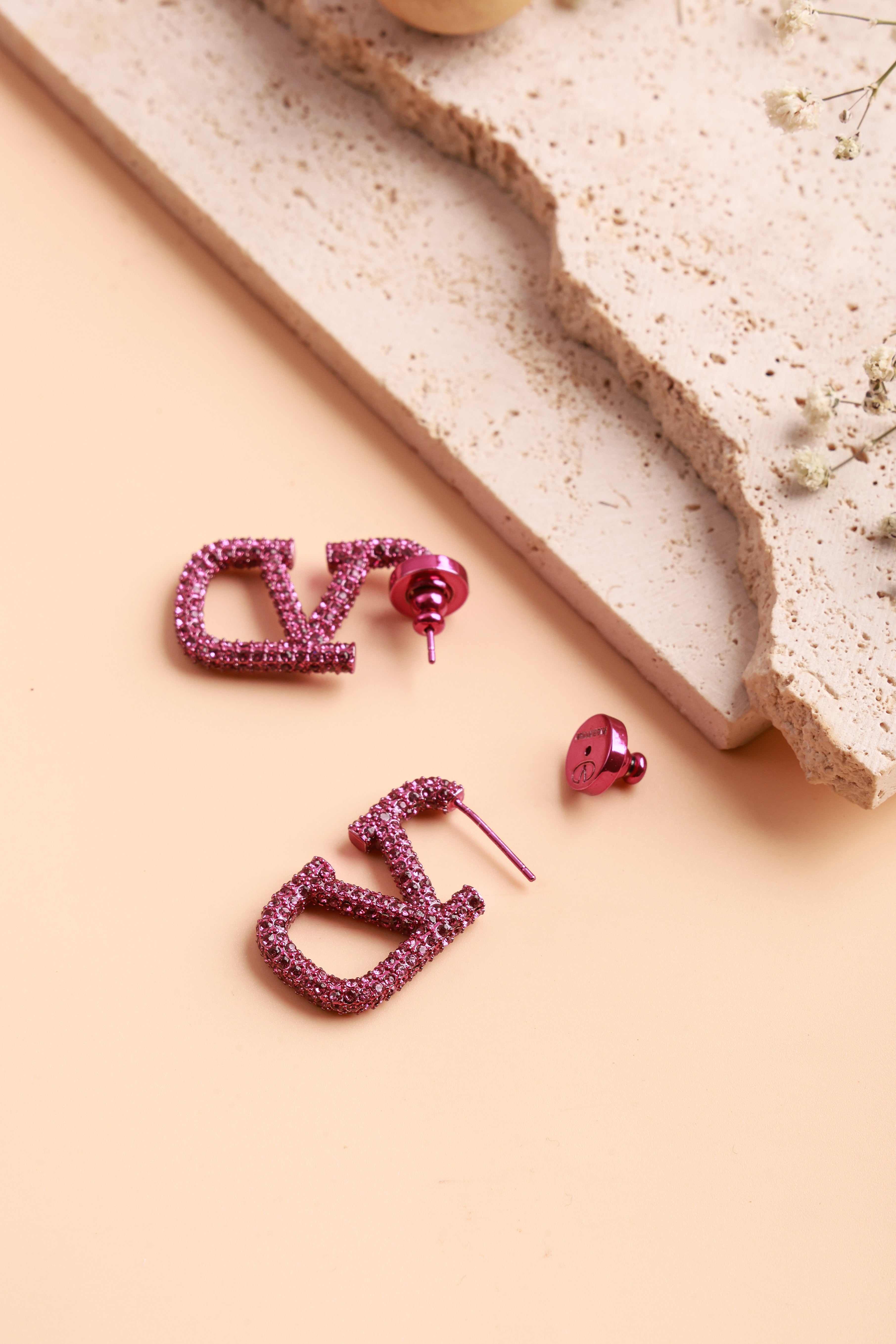 Crystal Wave Earrings