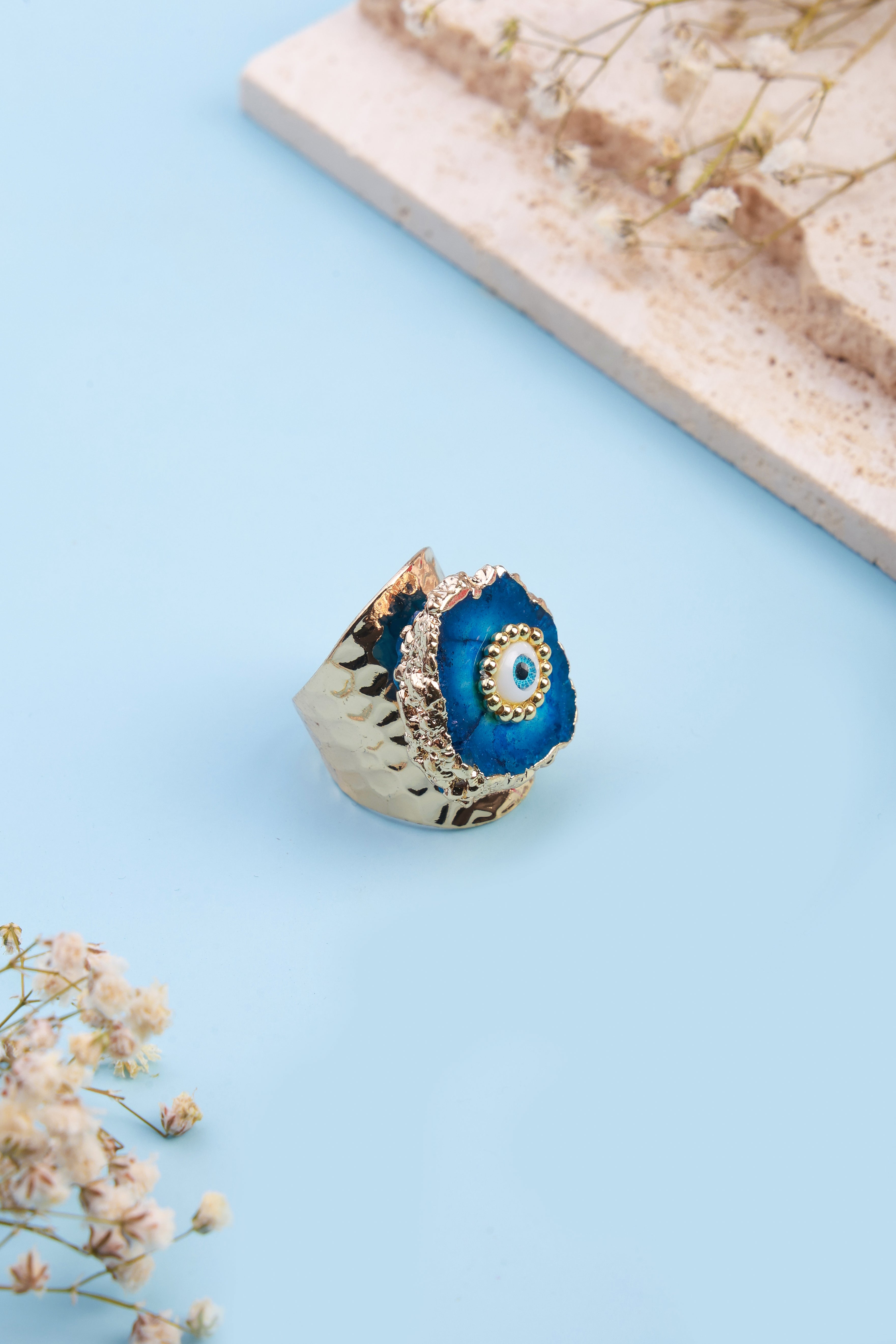 Eyedra Blue Ring