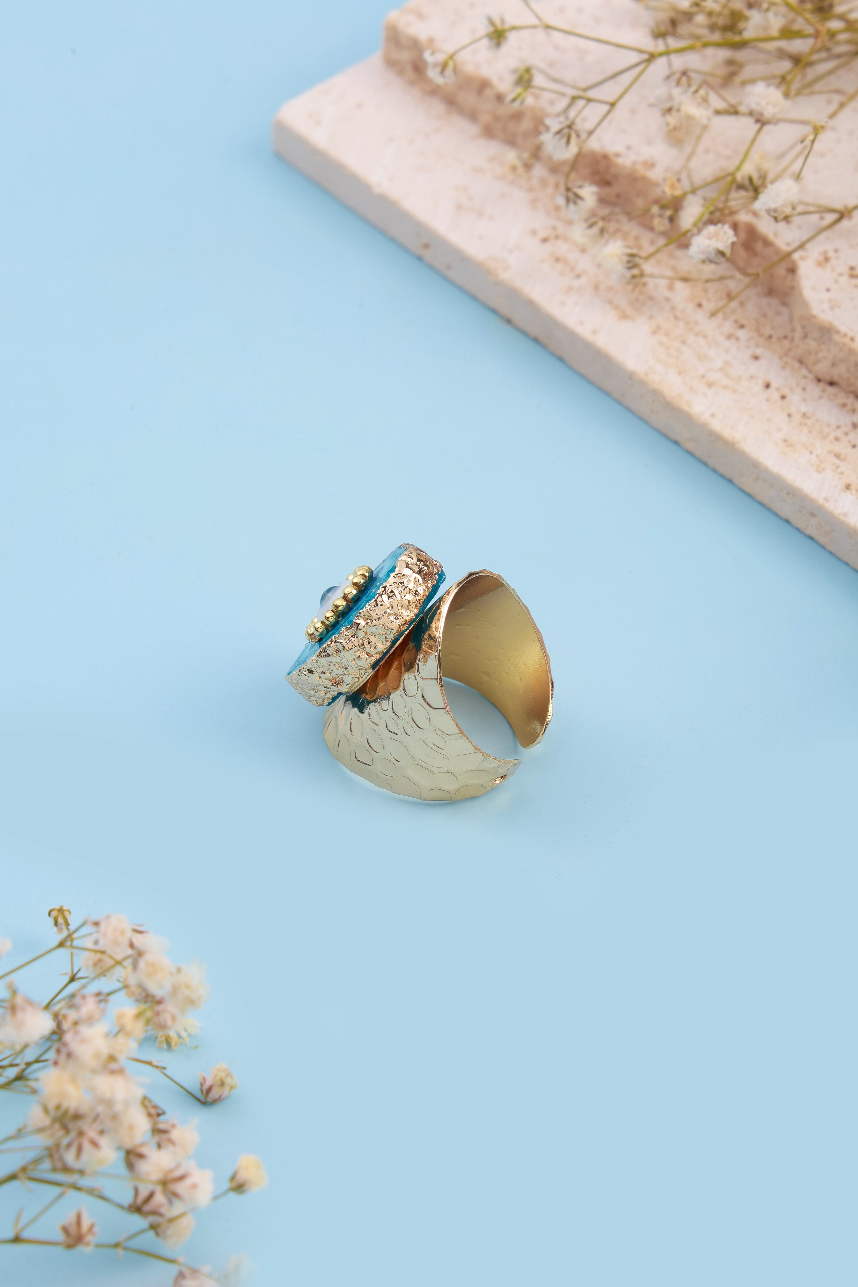 Eyedra Turquoise Ring