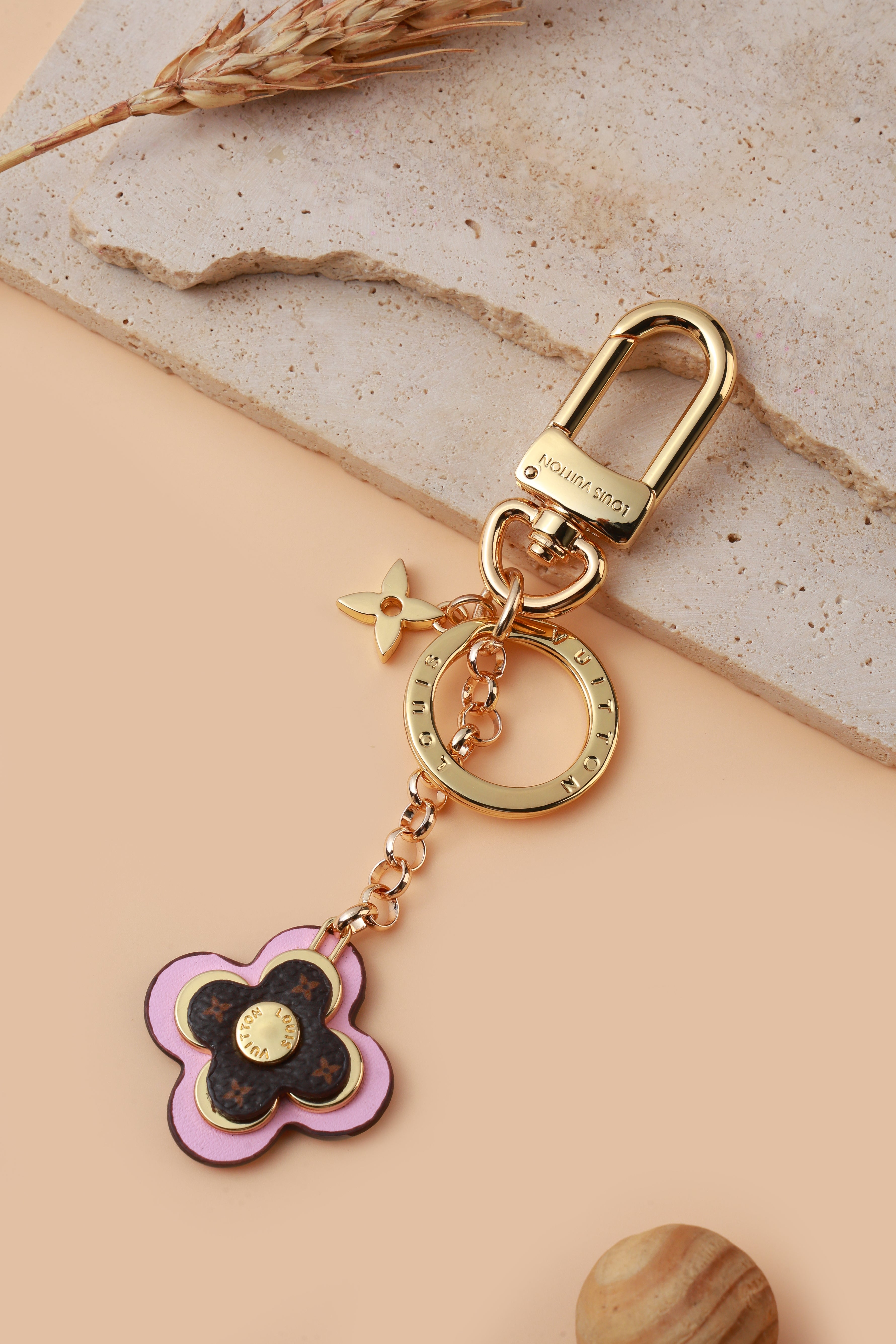 Orchid Charm Bag Charm