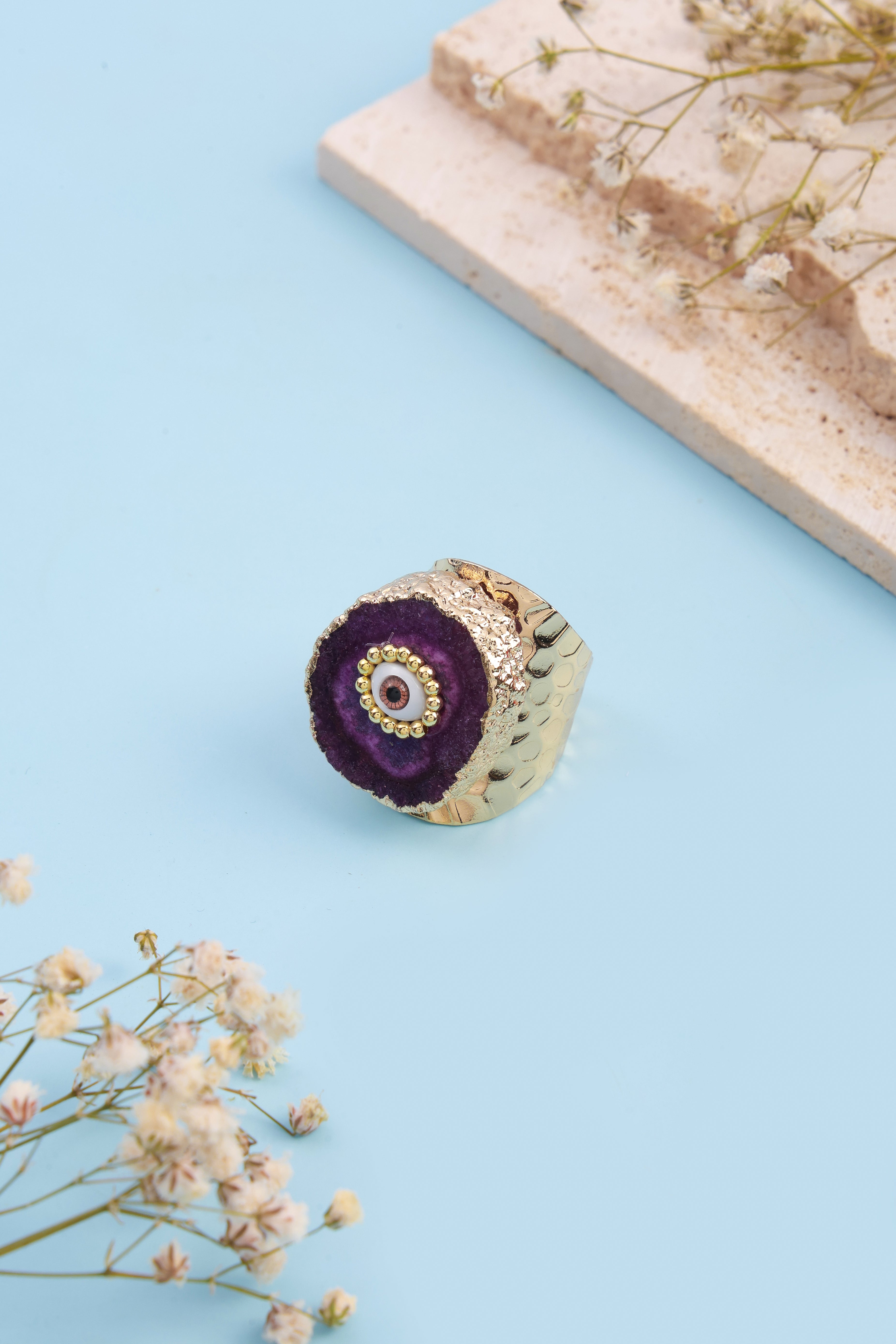 Eyora Dark Purple Ring