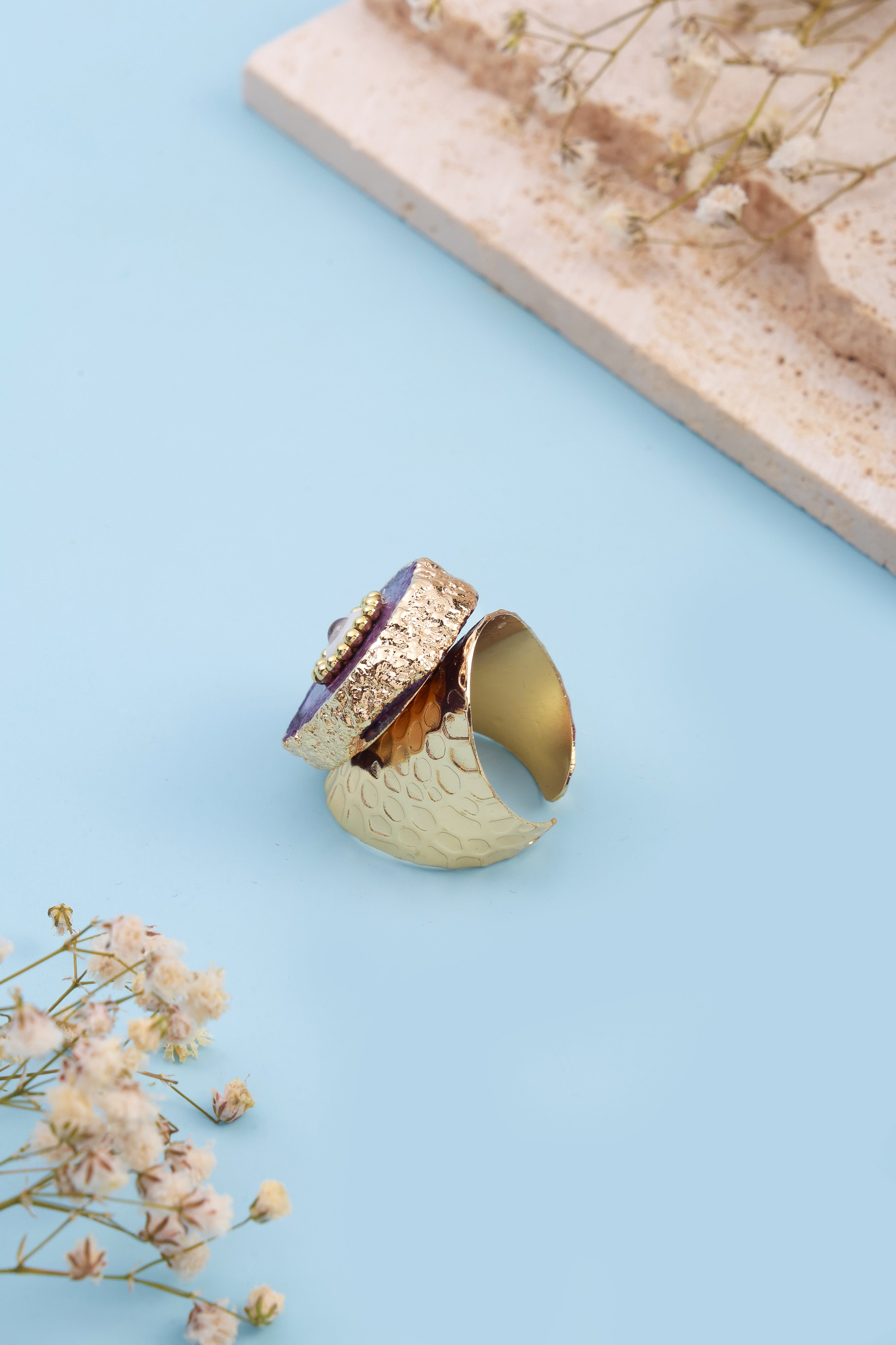 Eyora Dark Purple Ring