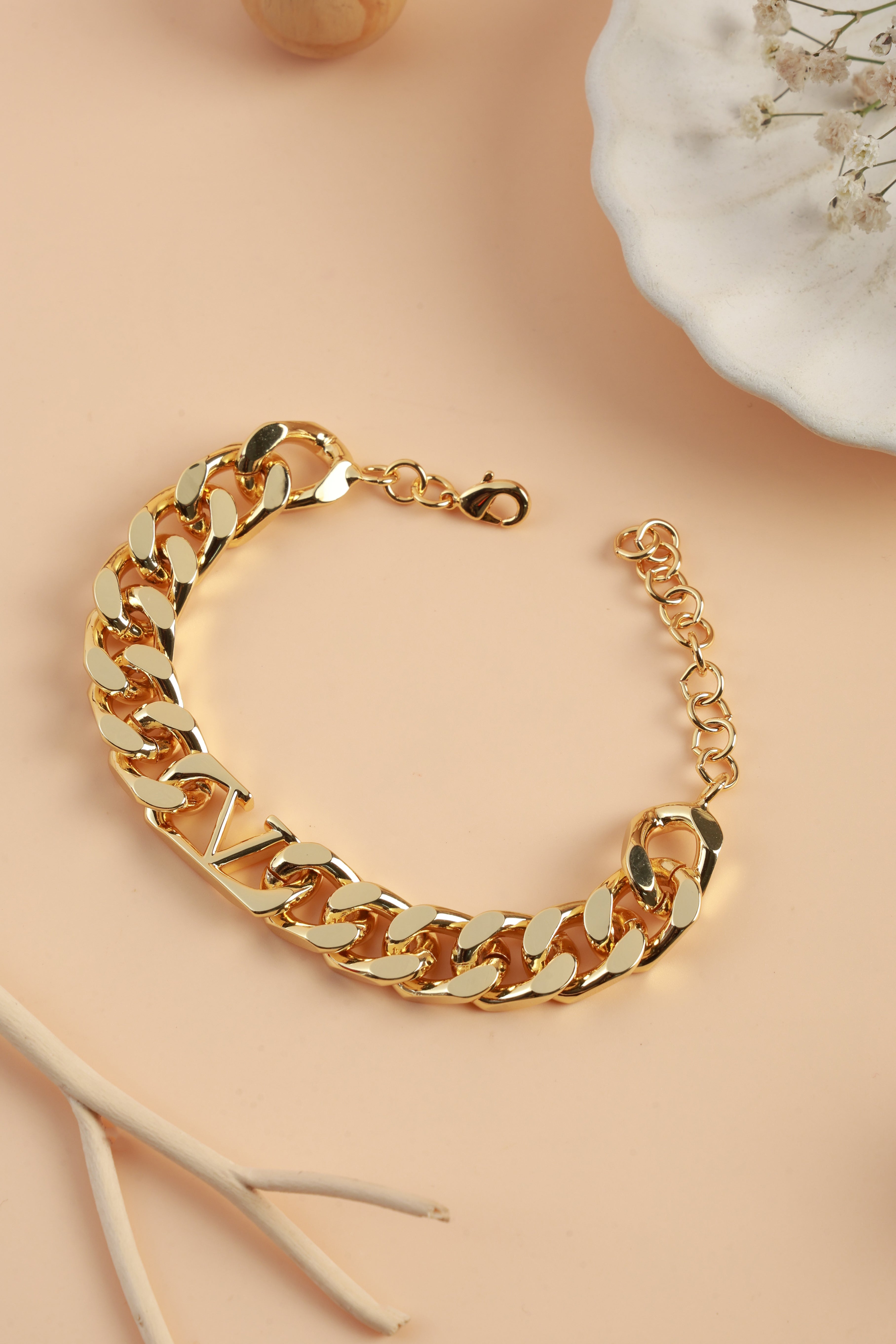 Solace Gold Bracelet