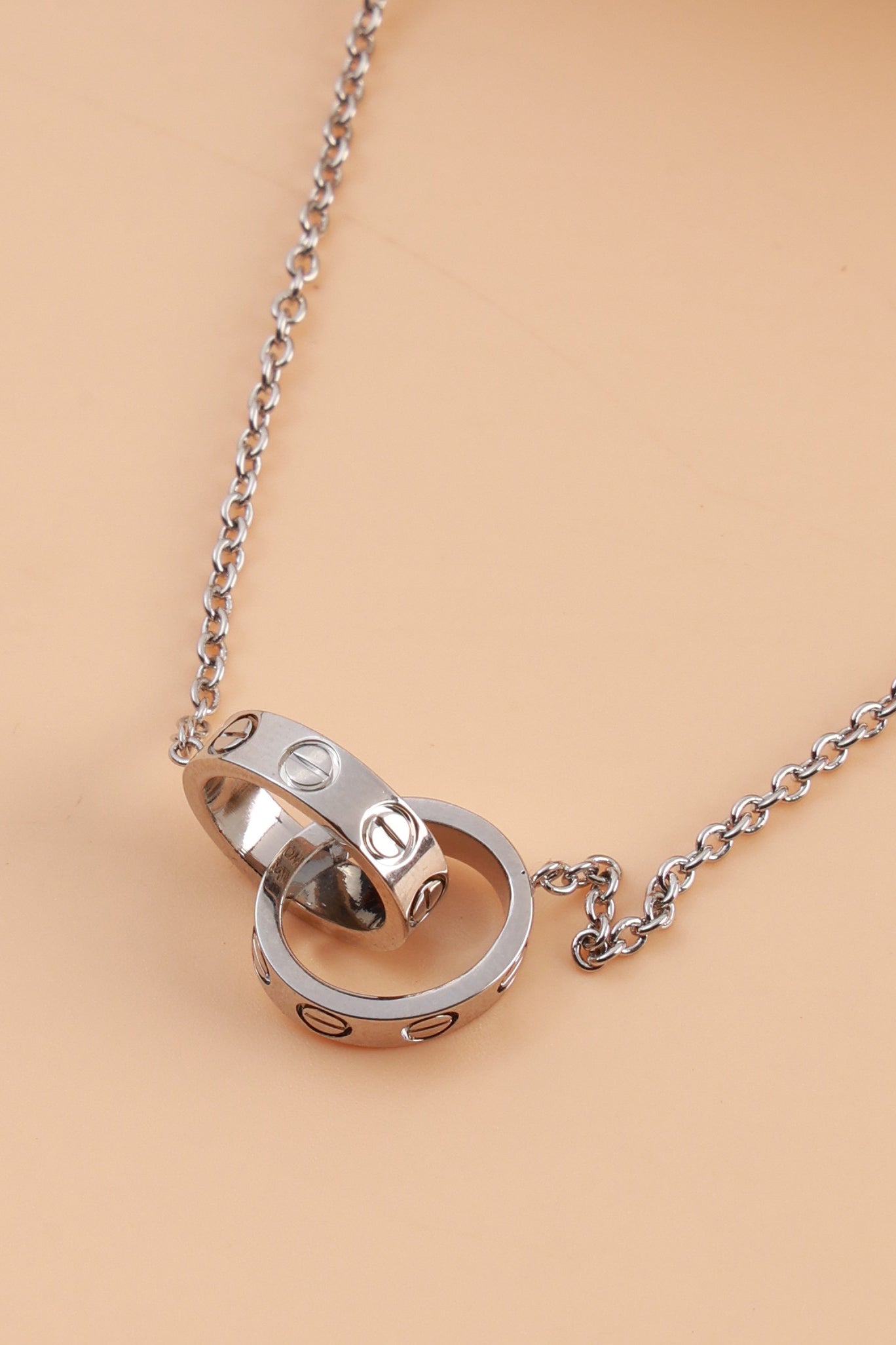 Infinite Silver Spark Neckchain