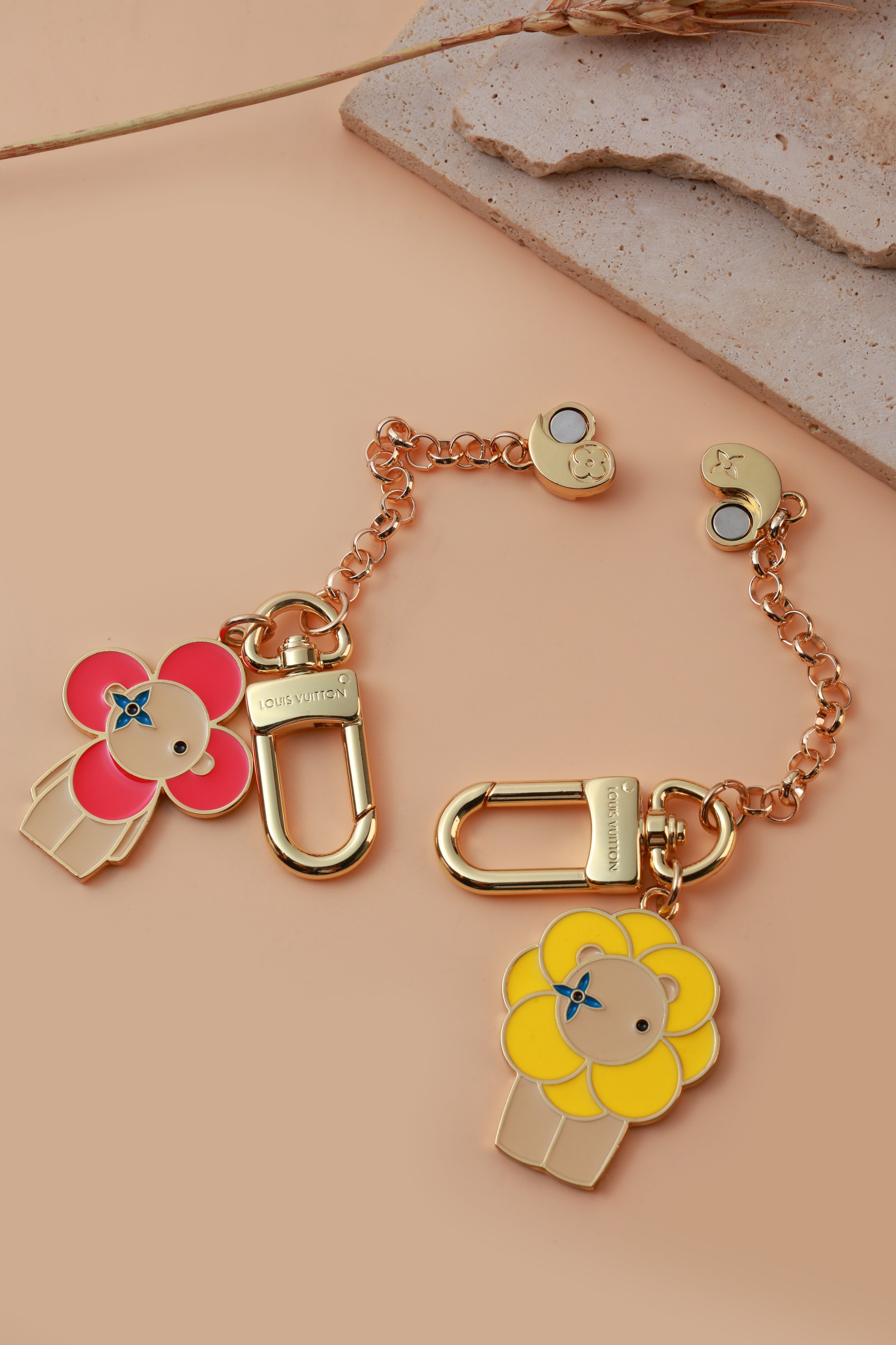Moon Blossom Bag Charm