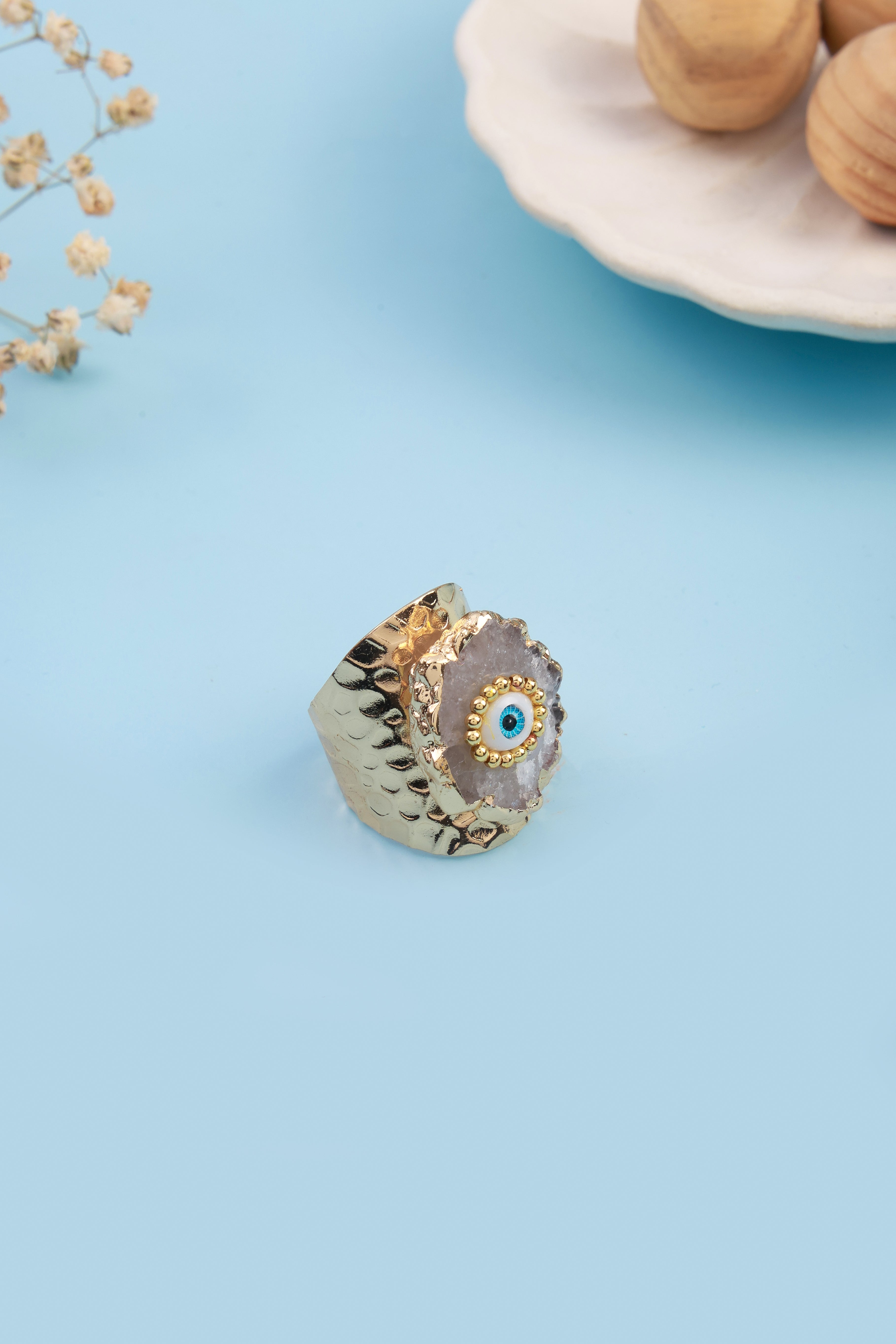 Eyora Grey Ring