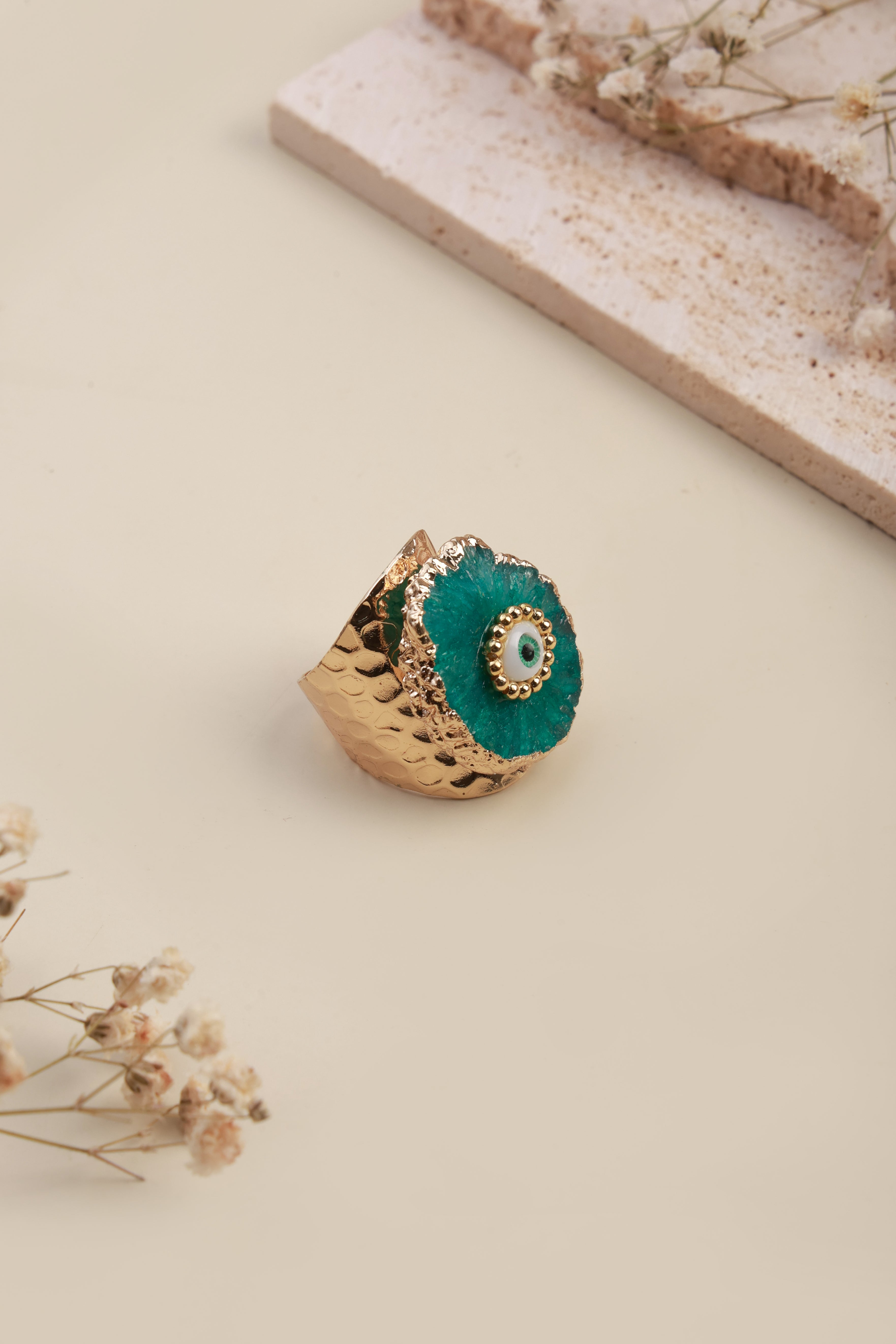 Eyora Green Ring