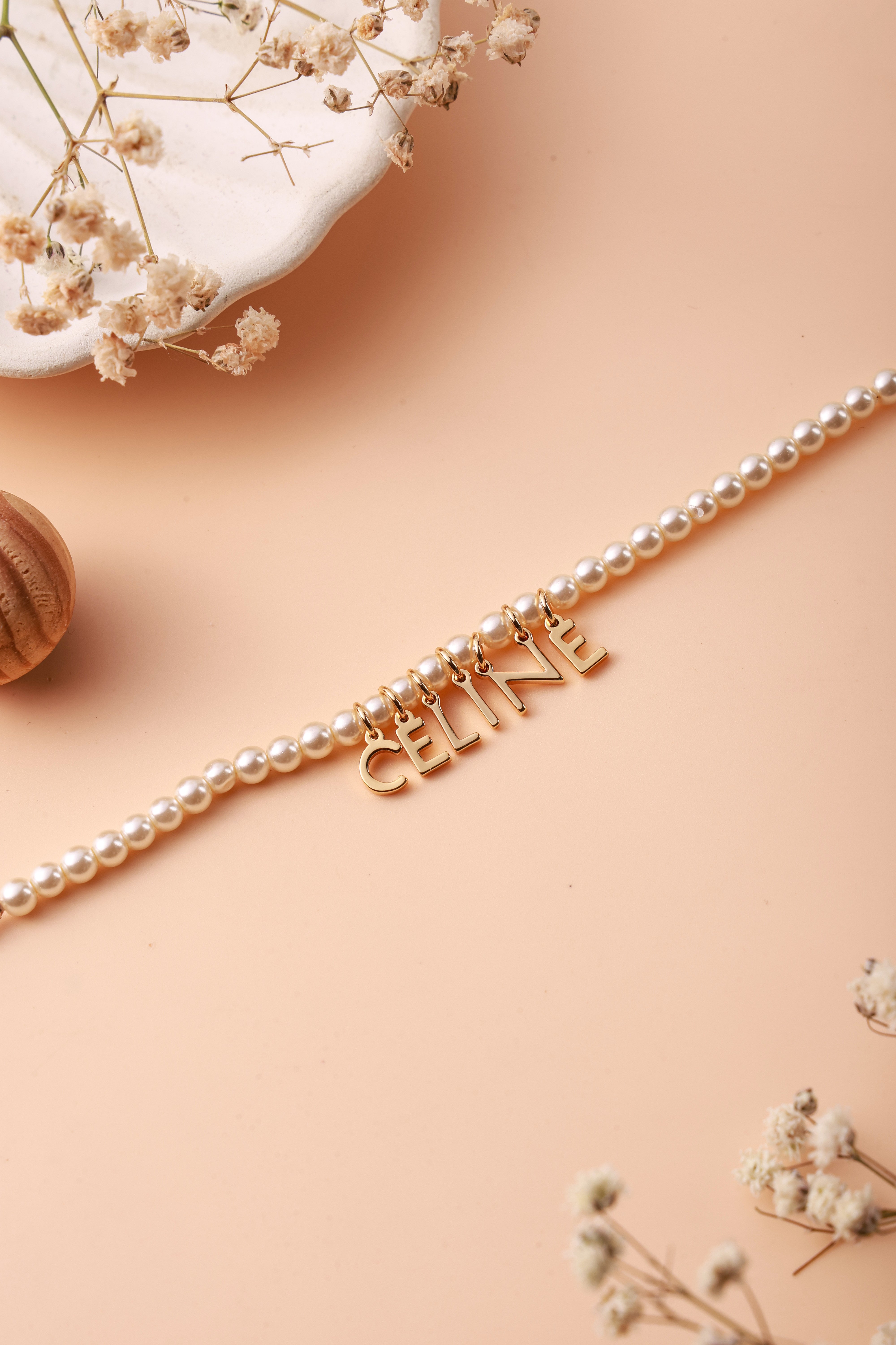 Glossy Script Bracelet