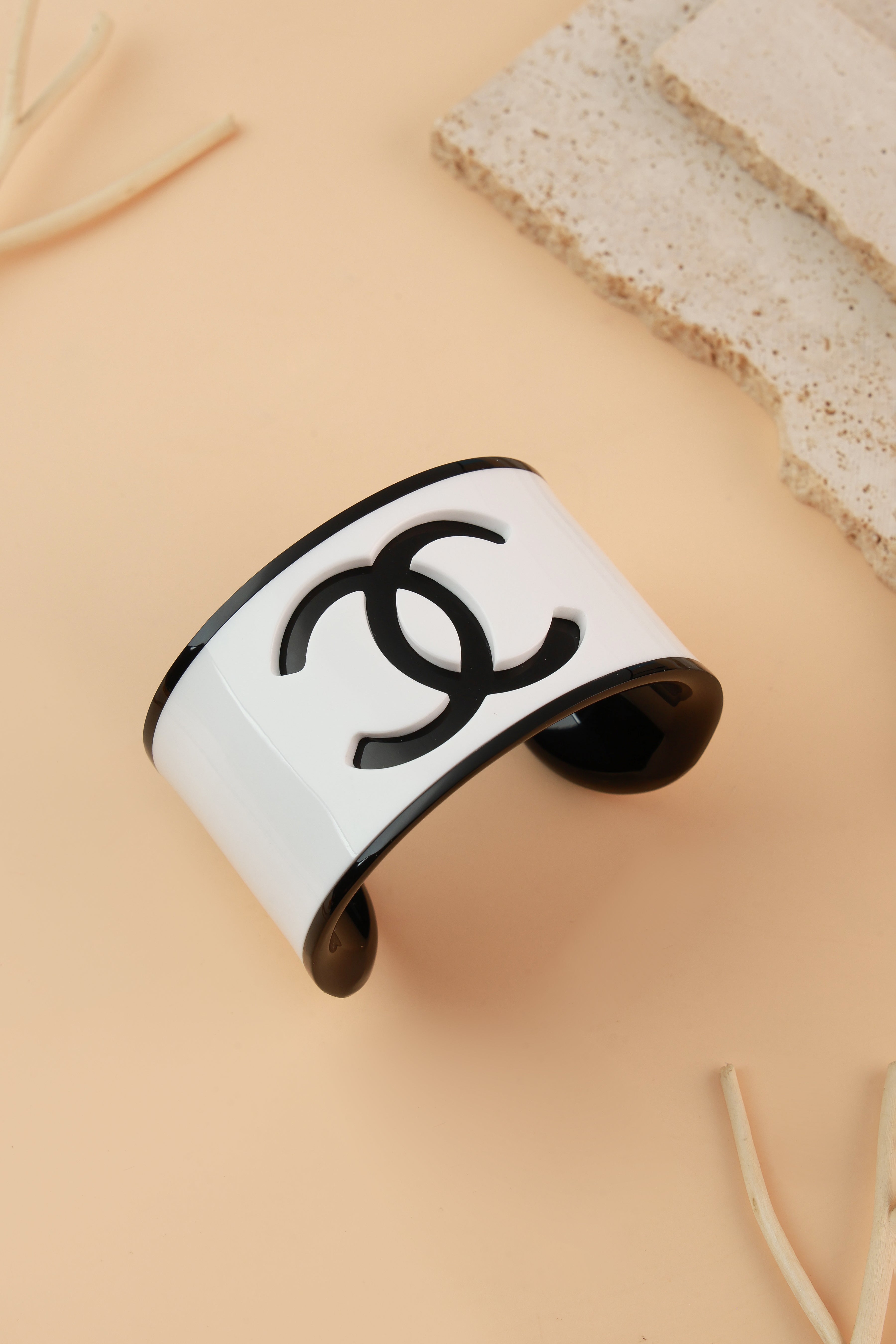 White Cuff Bracelet