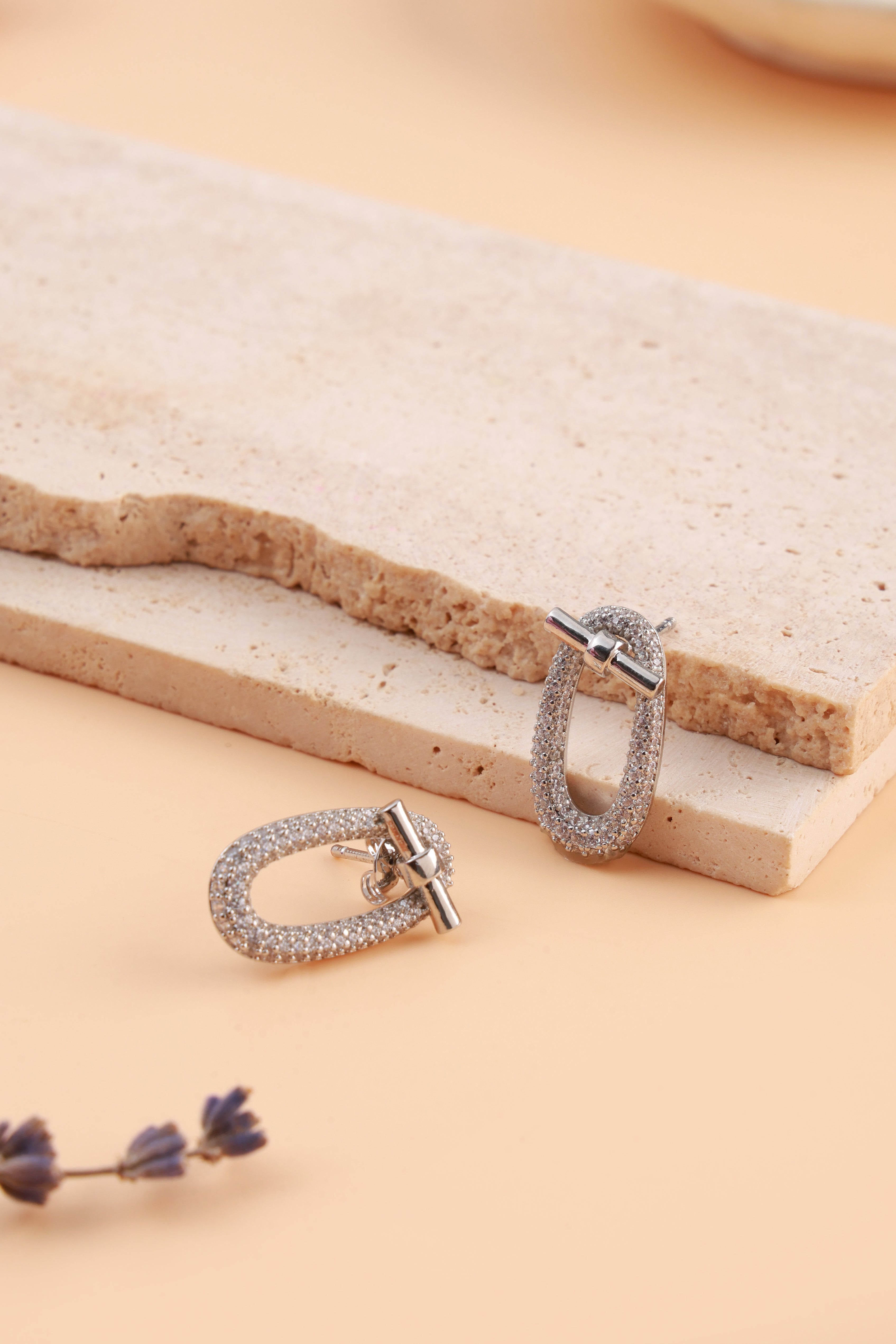 Halo Luxe Hoop Earrings