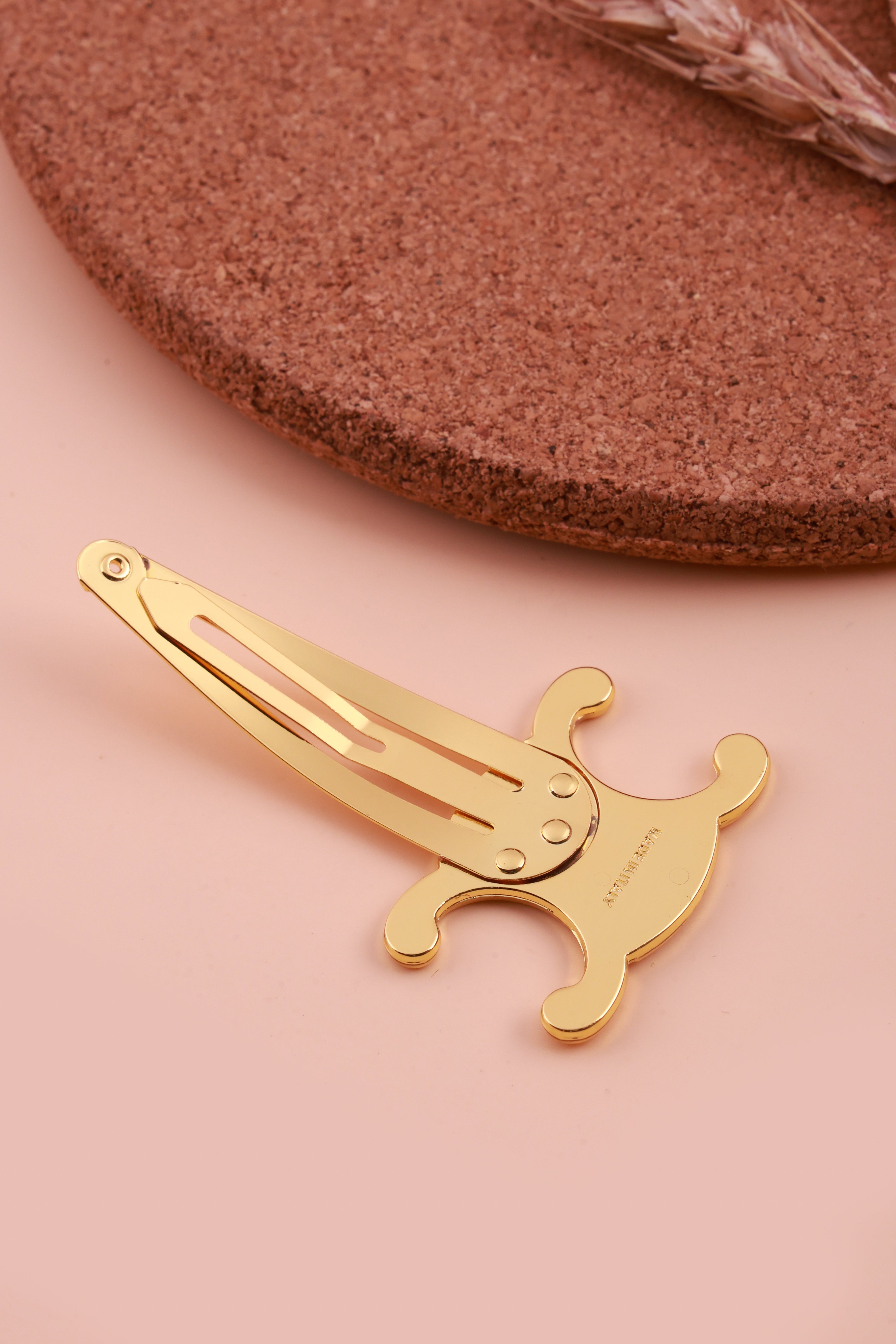 Eterna Gold Celone Hair Clip