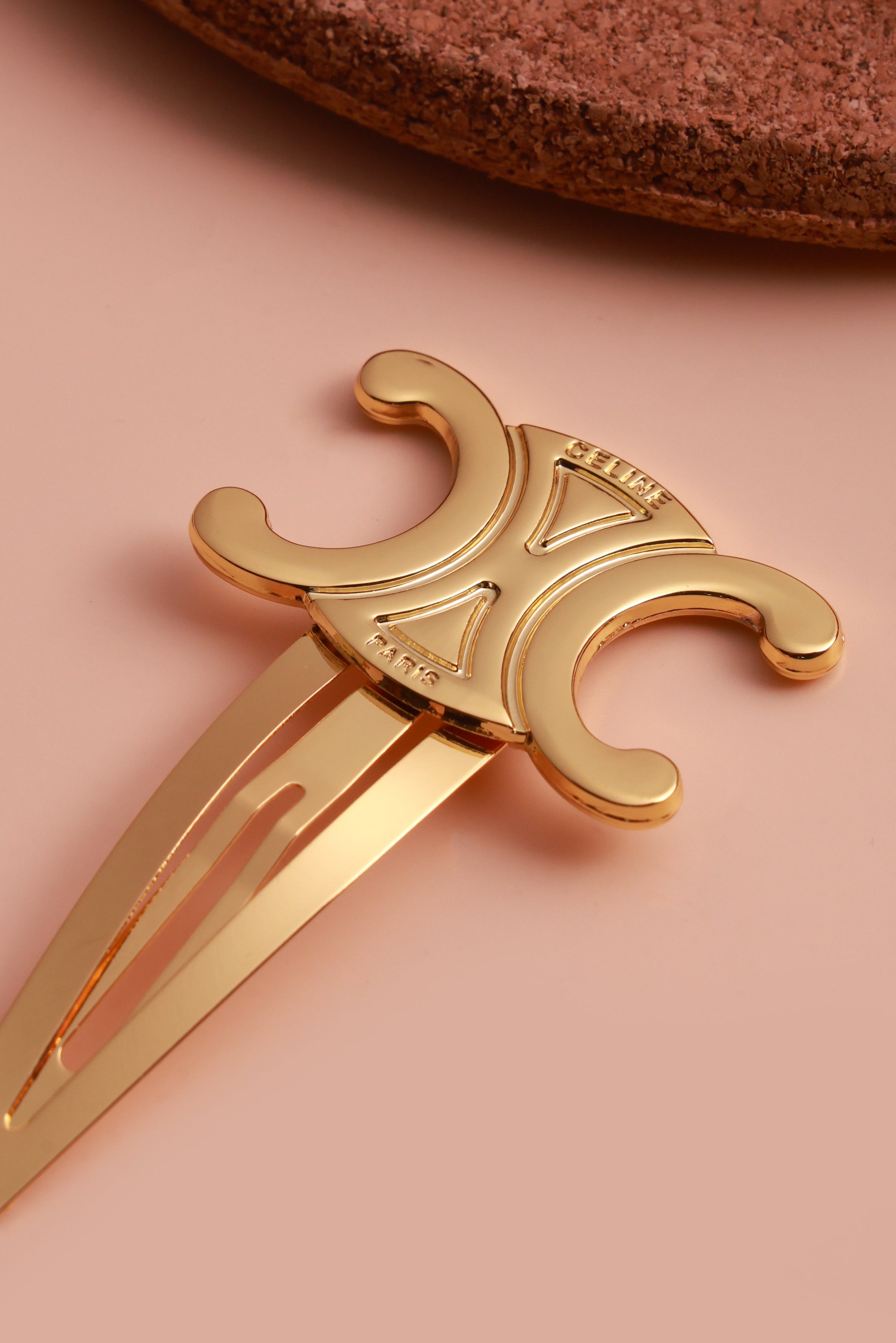 Eterna Gold Celone Hair Clip