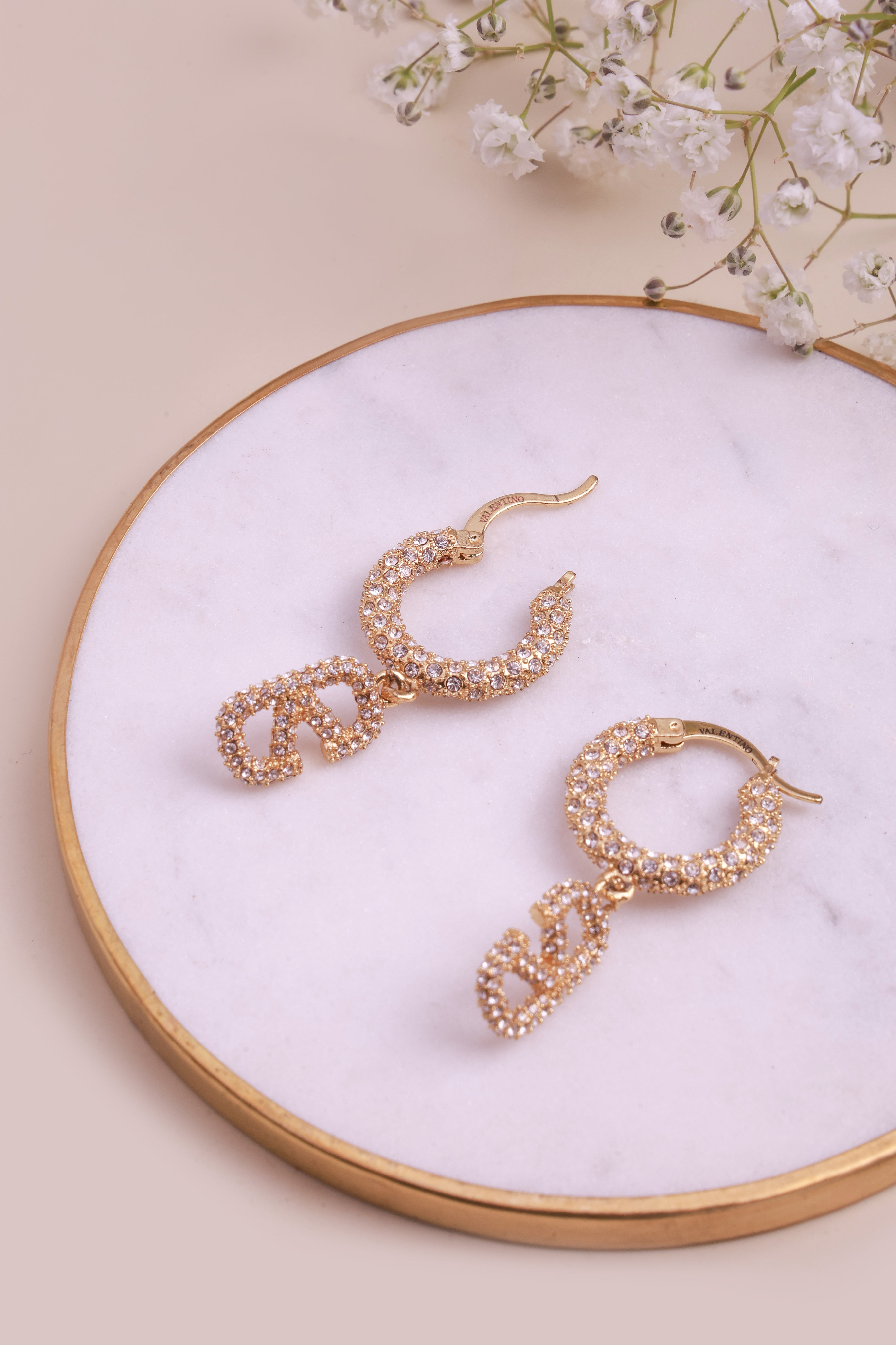 Gilded Allure Valentine Earrings