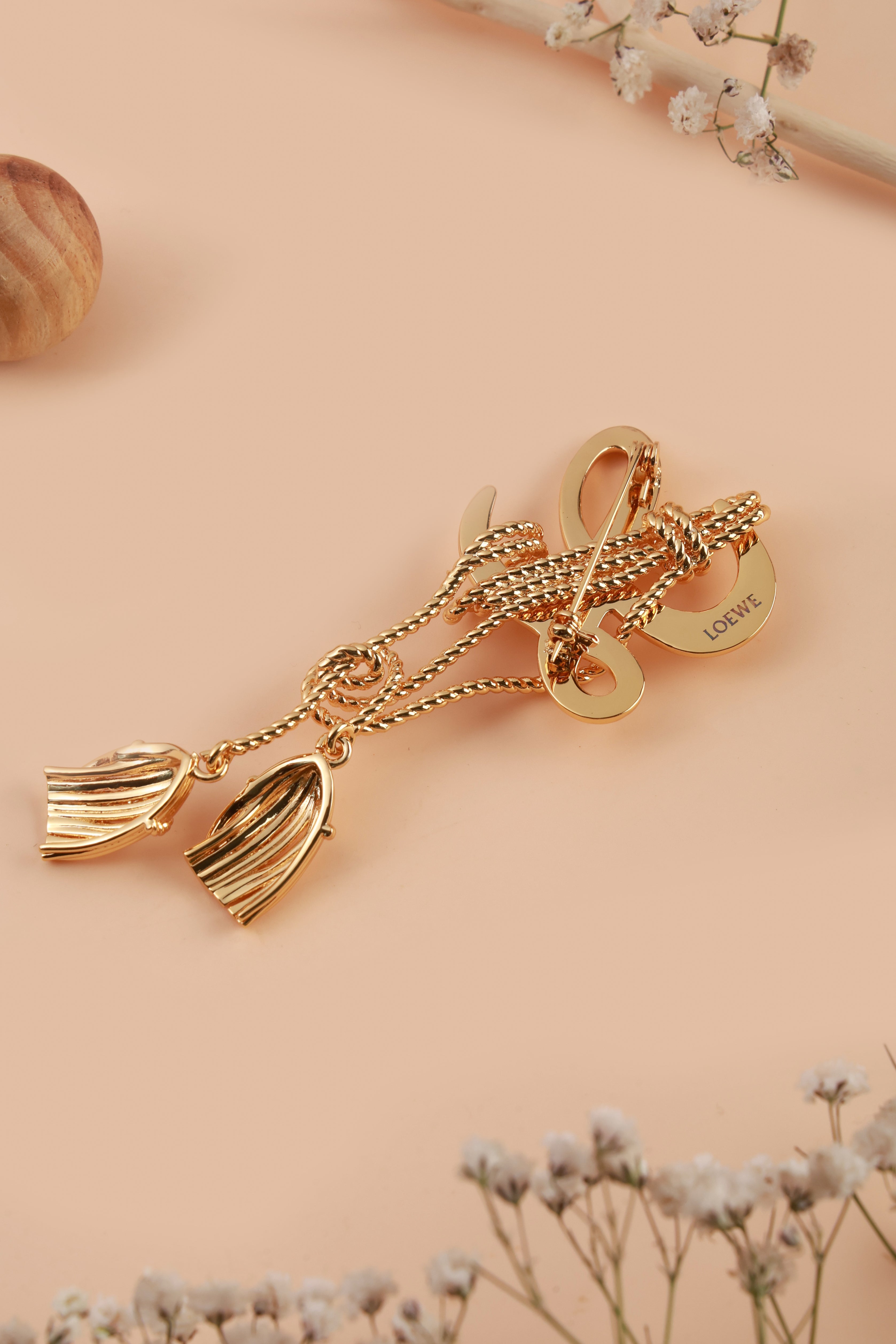 Valeria Golden Brooch