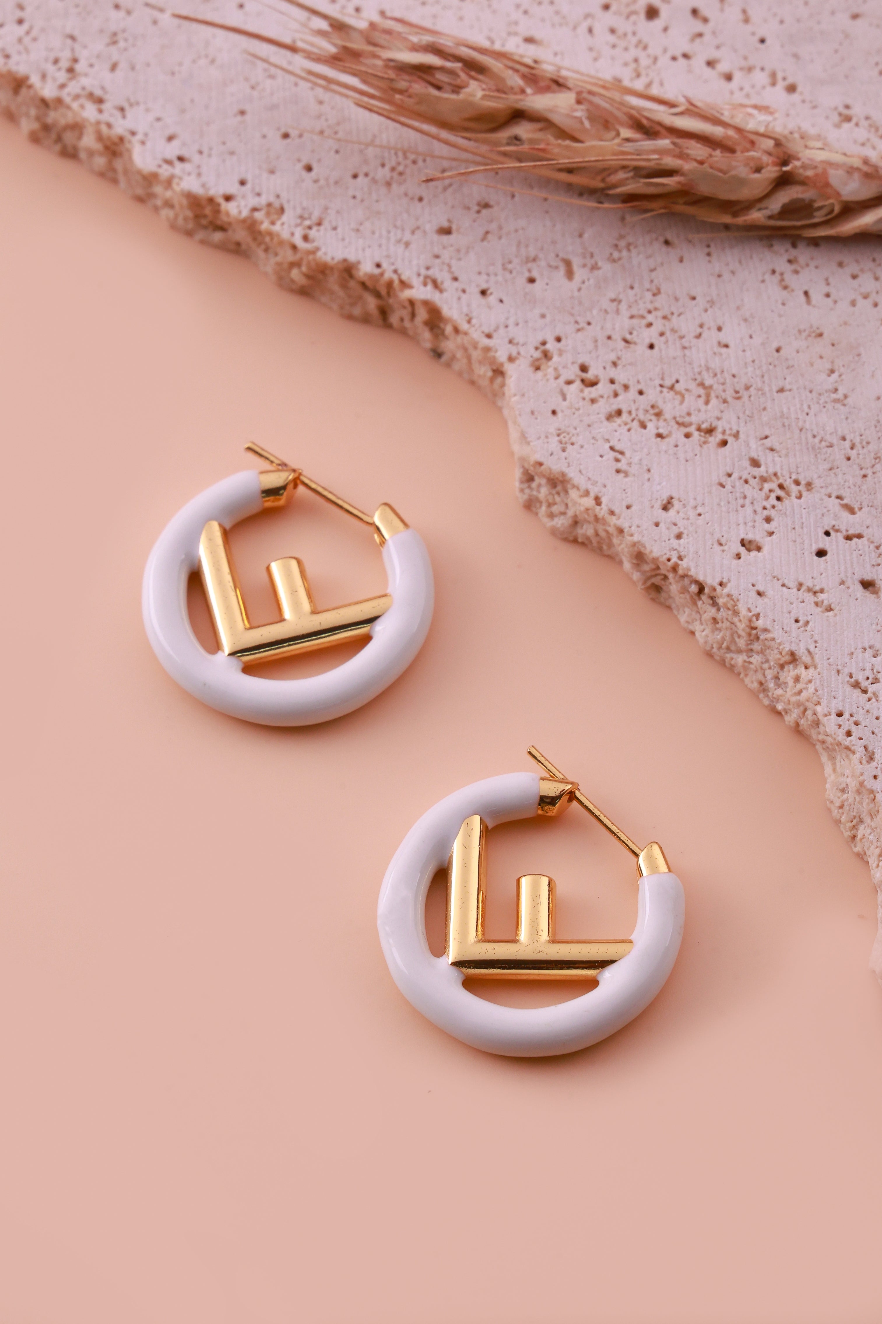 Classic Crest Fendy Earrings