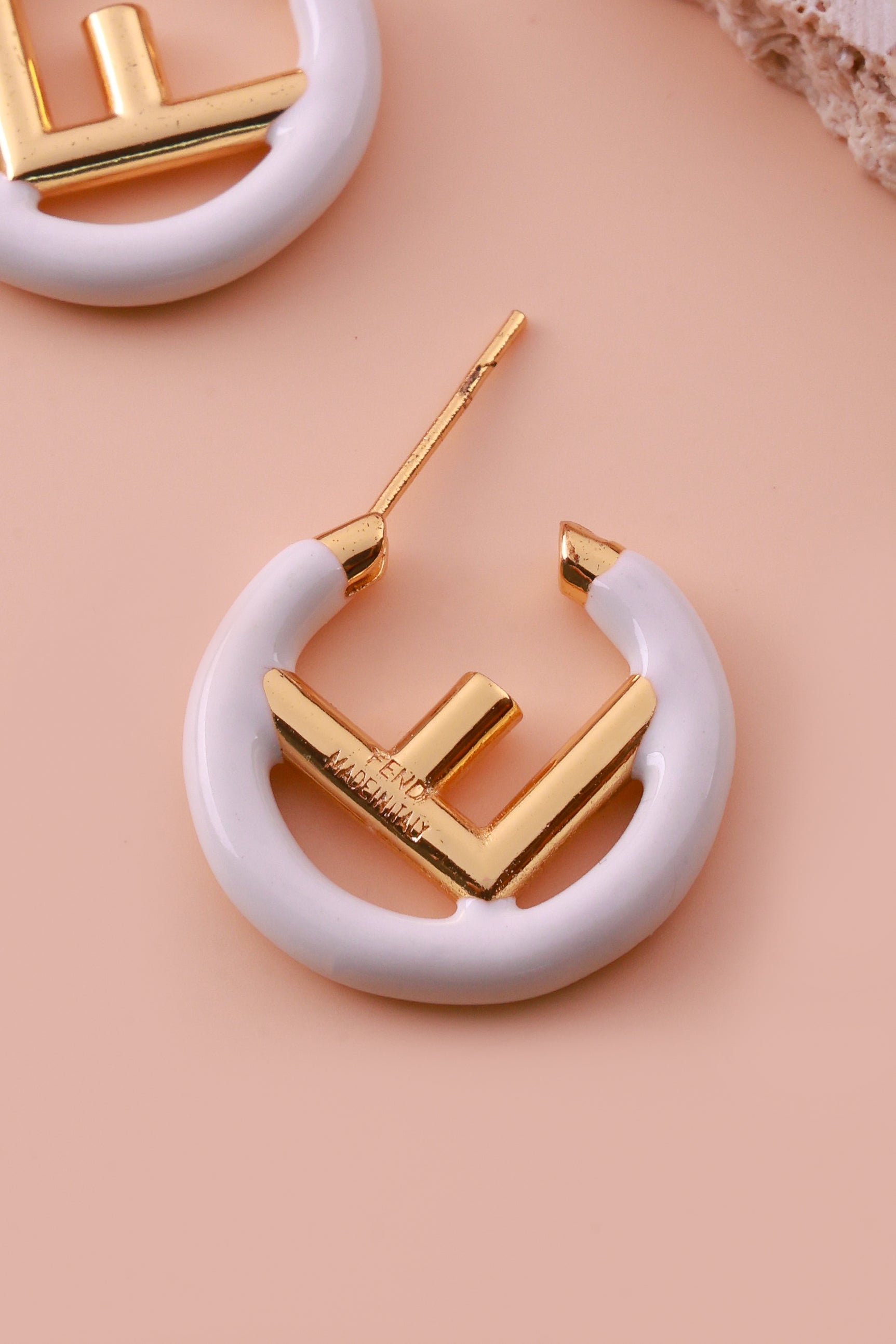 Classic Crest Fendy Earrings