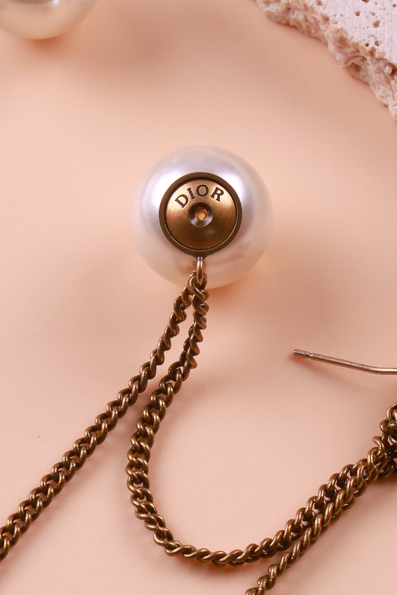 Pearl Drape Diot Earrings