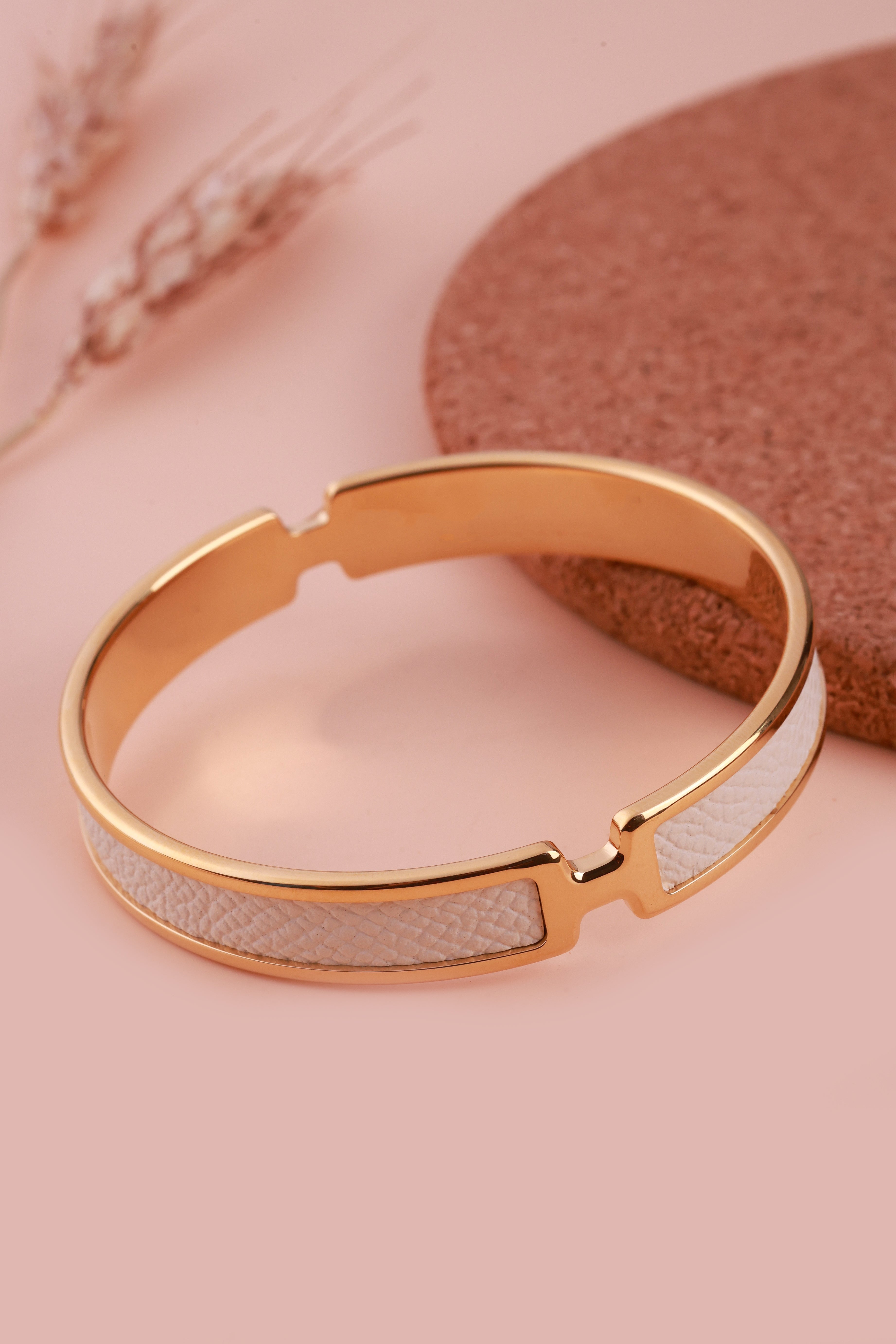 Vivid Coral Hermie Bangle
