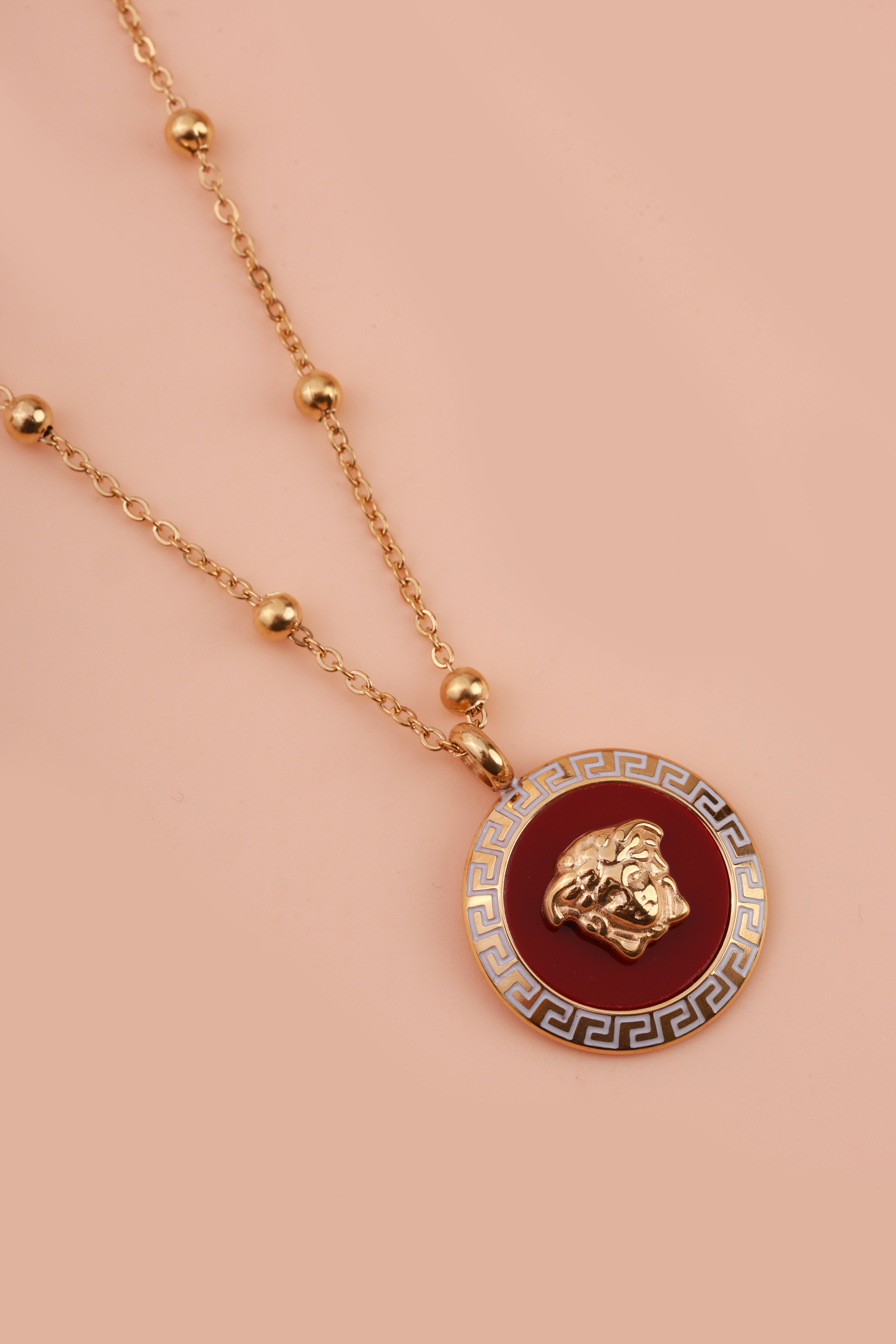 Maroon Vibe Verche Neckchain