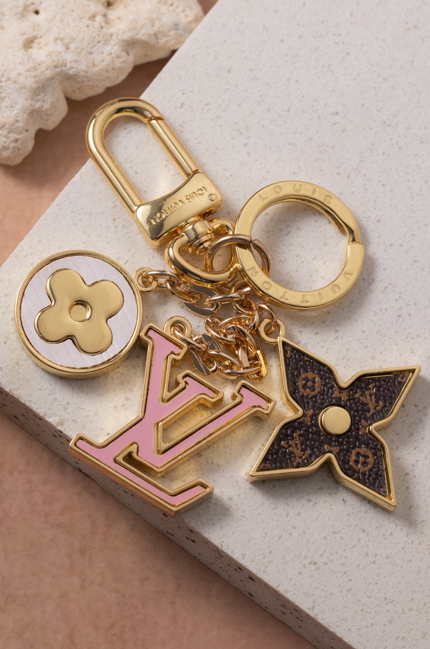 Parisian Bloom Bag Charm