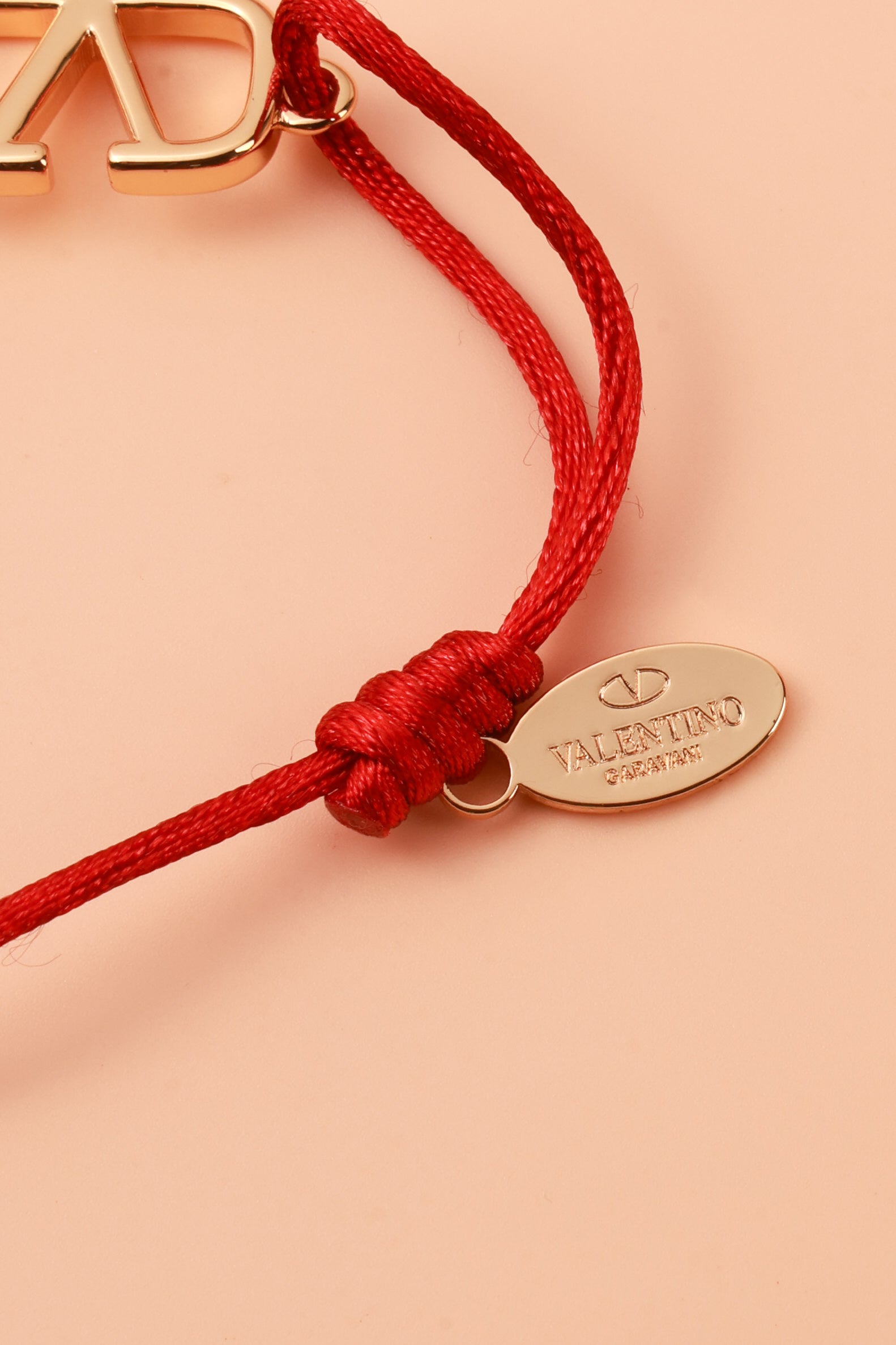 Cotton Silk Emblem Valentine Red Rakhi