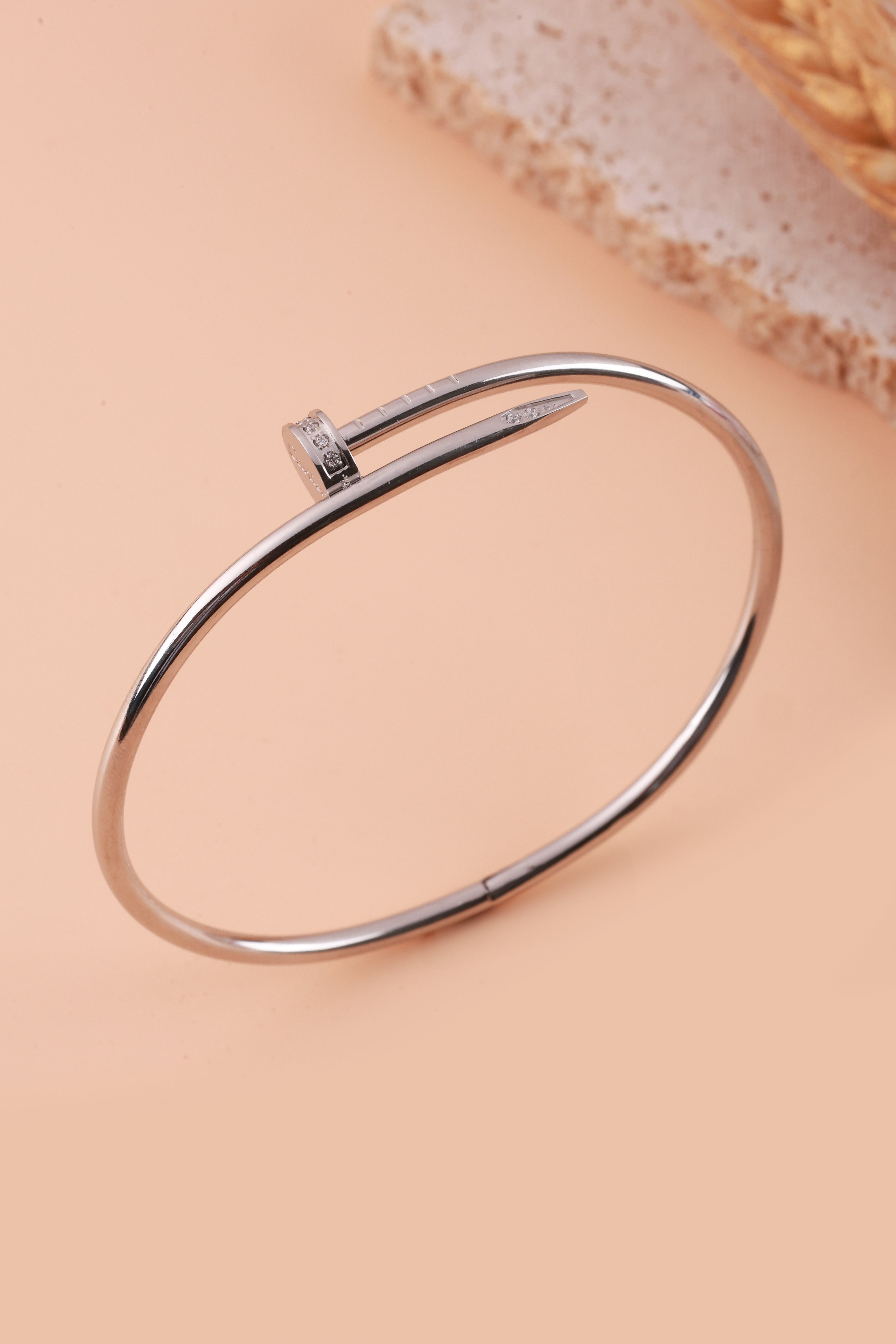Silver Band Carter Bracelet