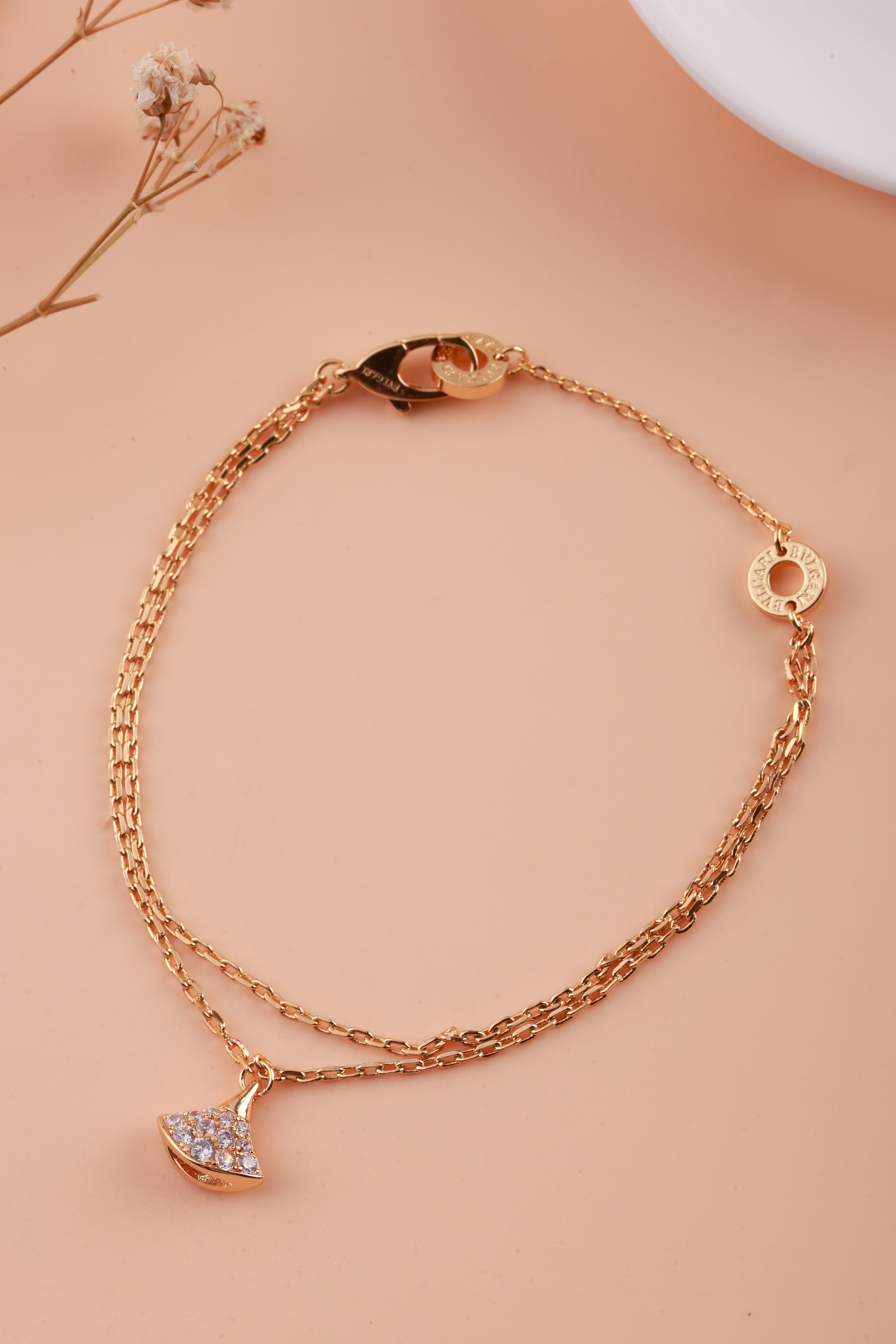 Gold Noir Bulgaree Bracelet