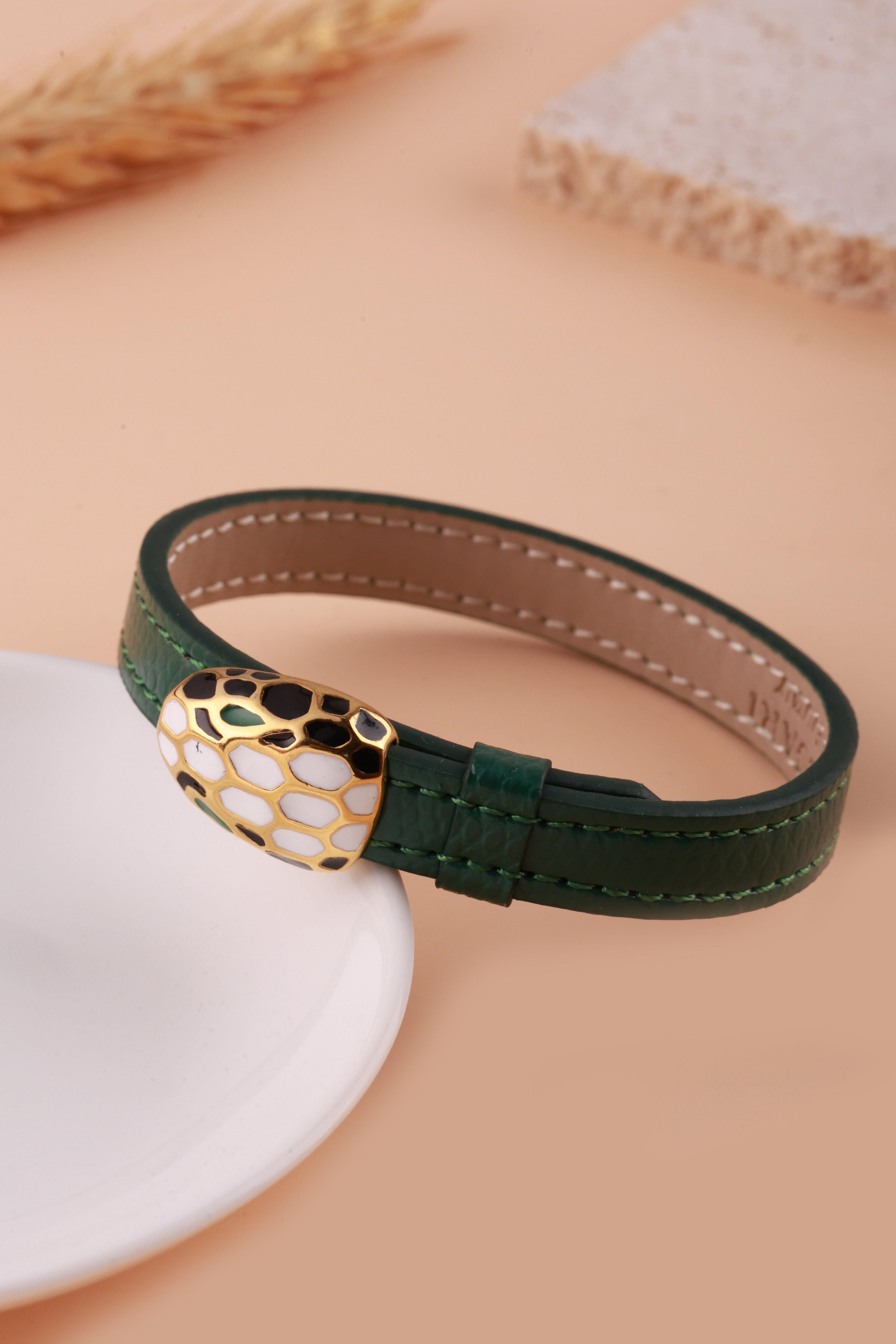 Groove Green Bracelet