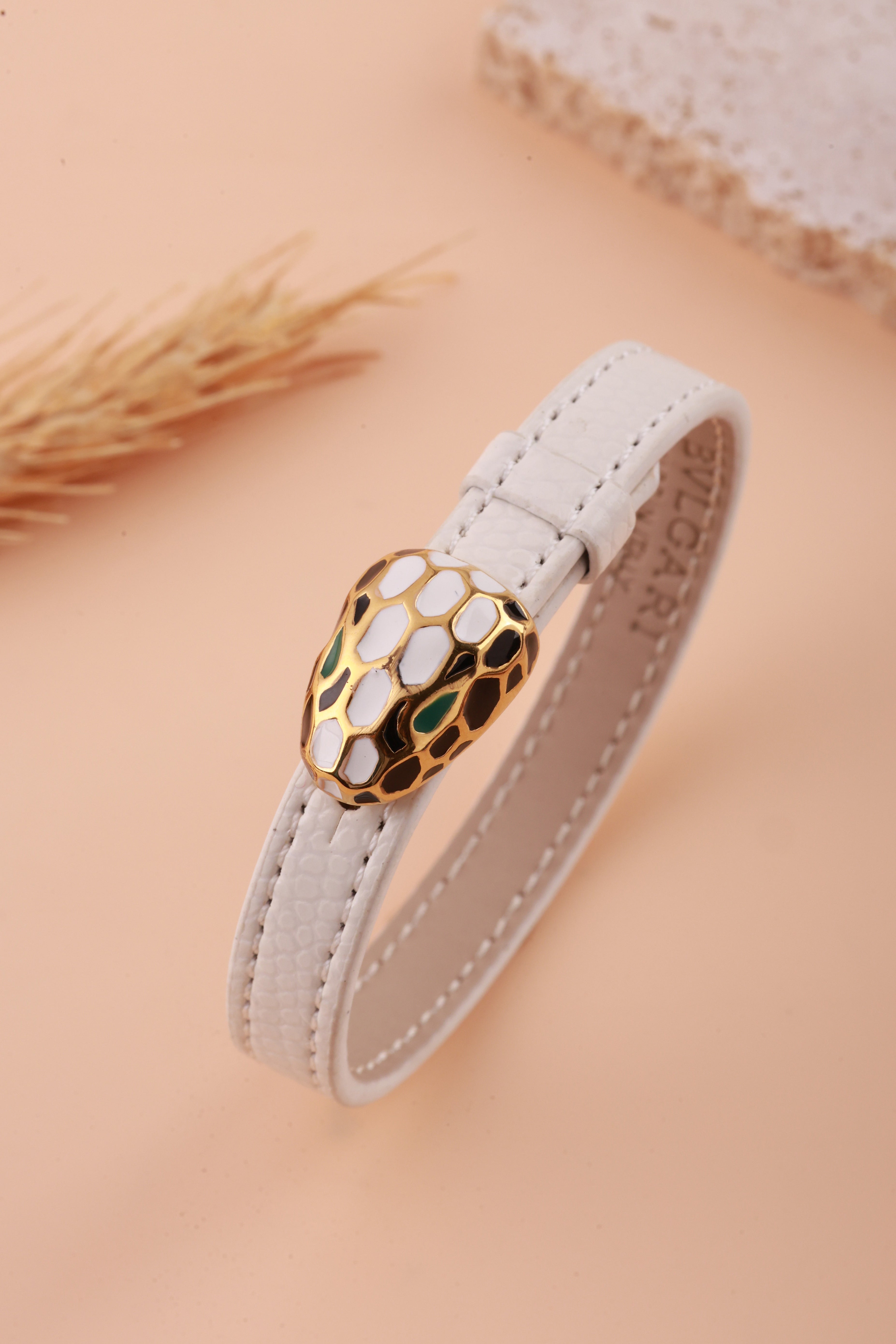 Groove Beige Bulgaree Bracelet