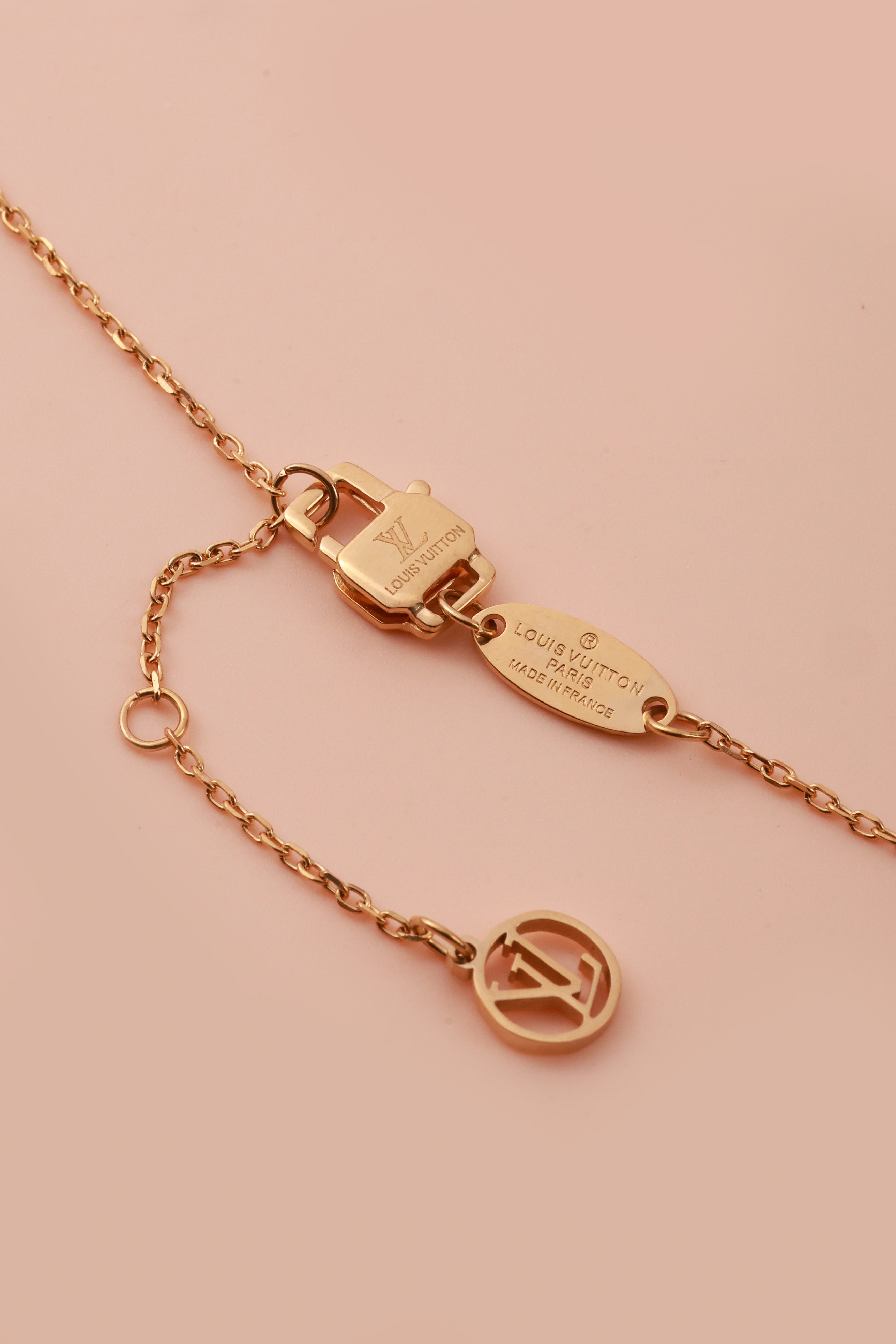 Chic Pink Floral Elvy Neckchain