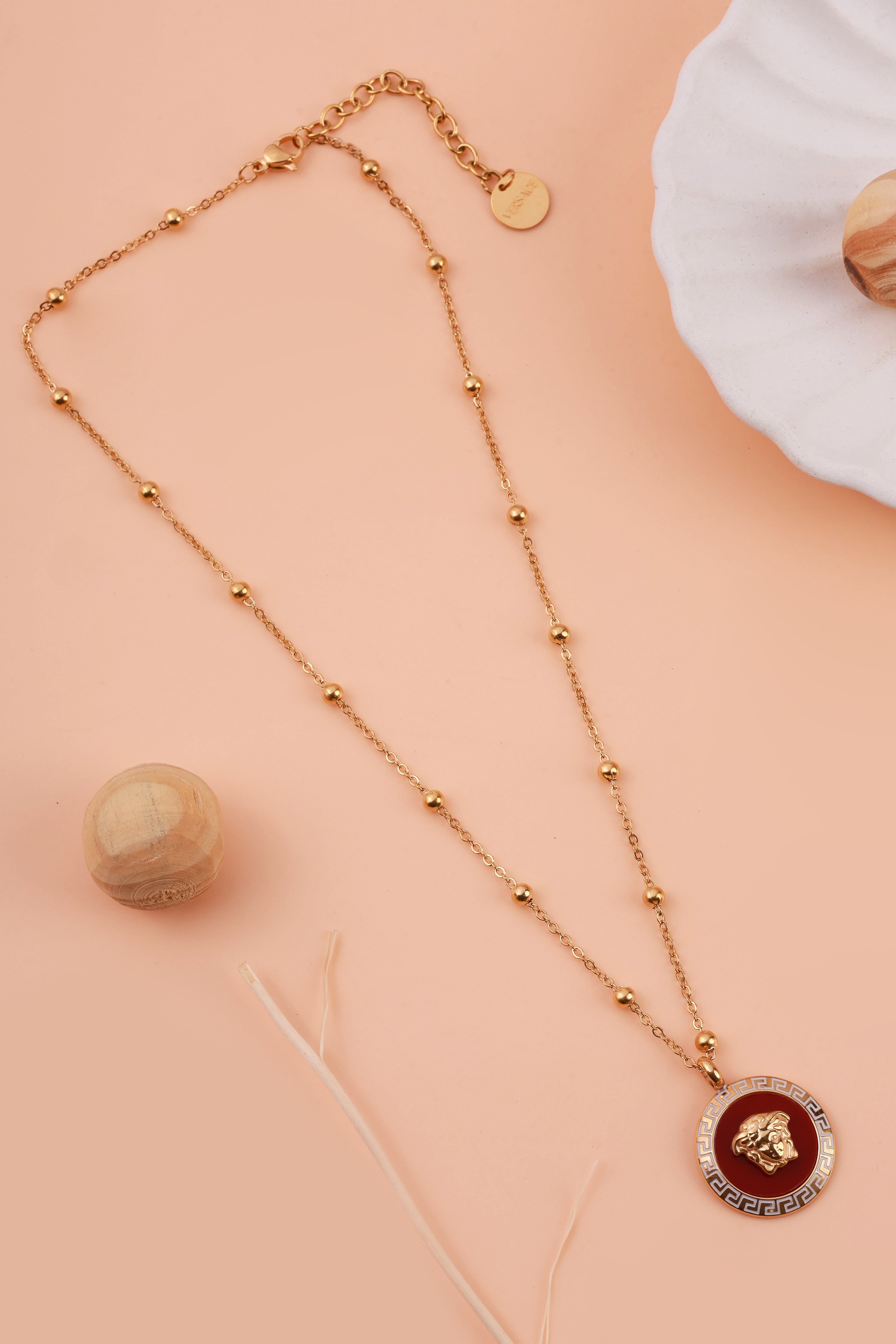 Maroon Vibe Verche Neckchain