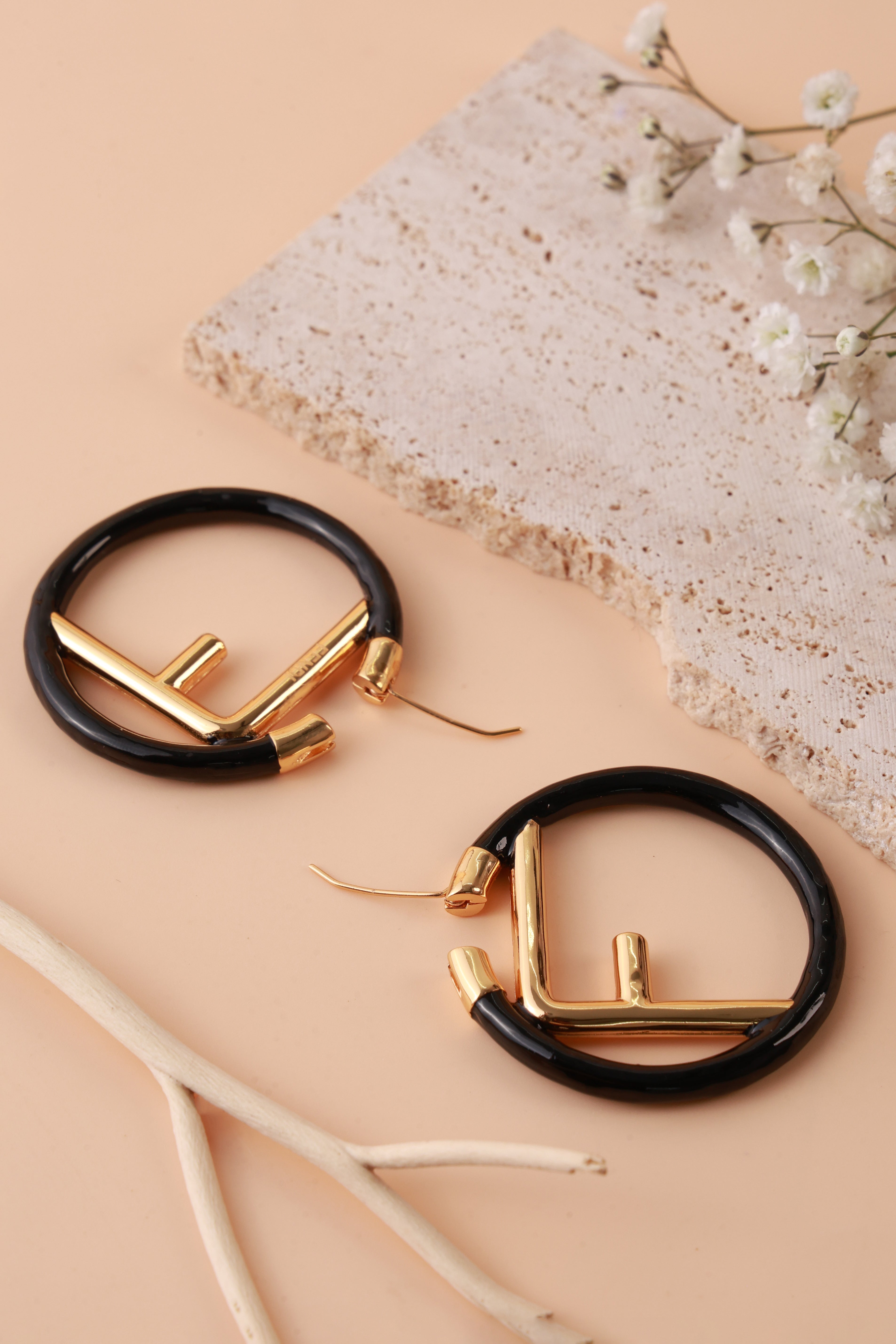 Atelier Black Earrings