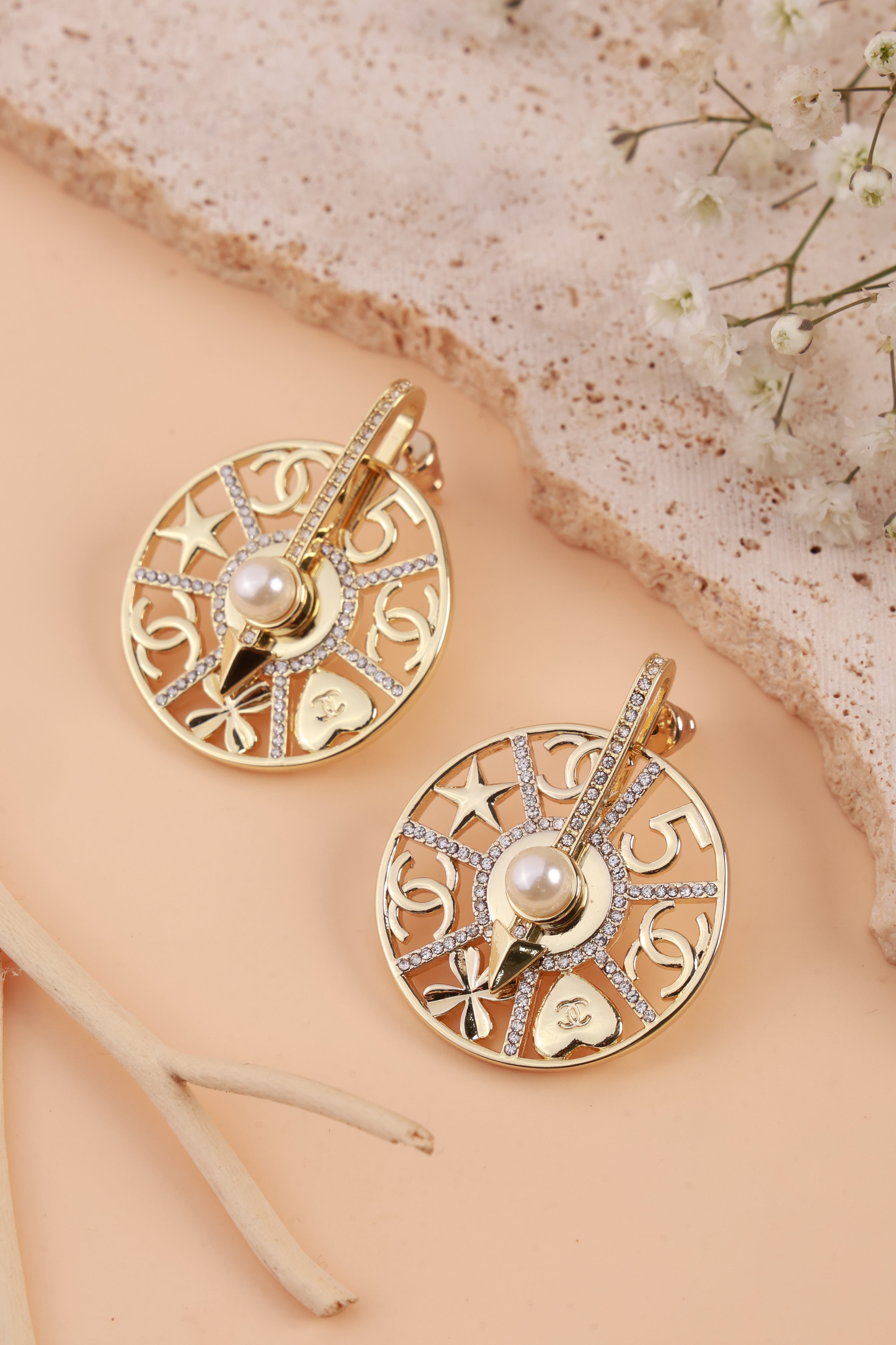 Obsidian Urban Earrings