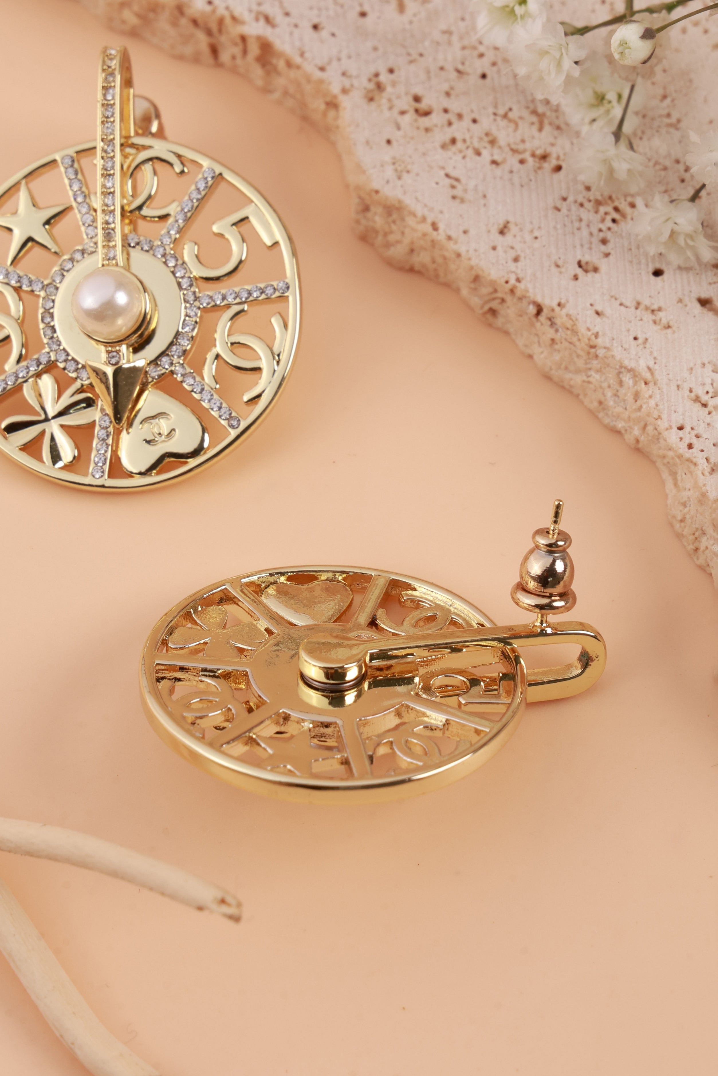 Obsidian Urban Earrings